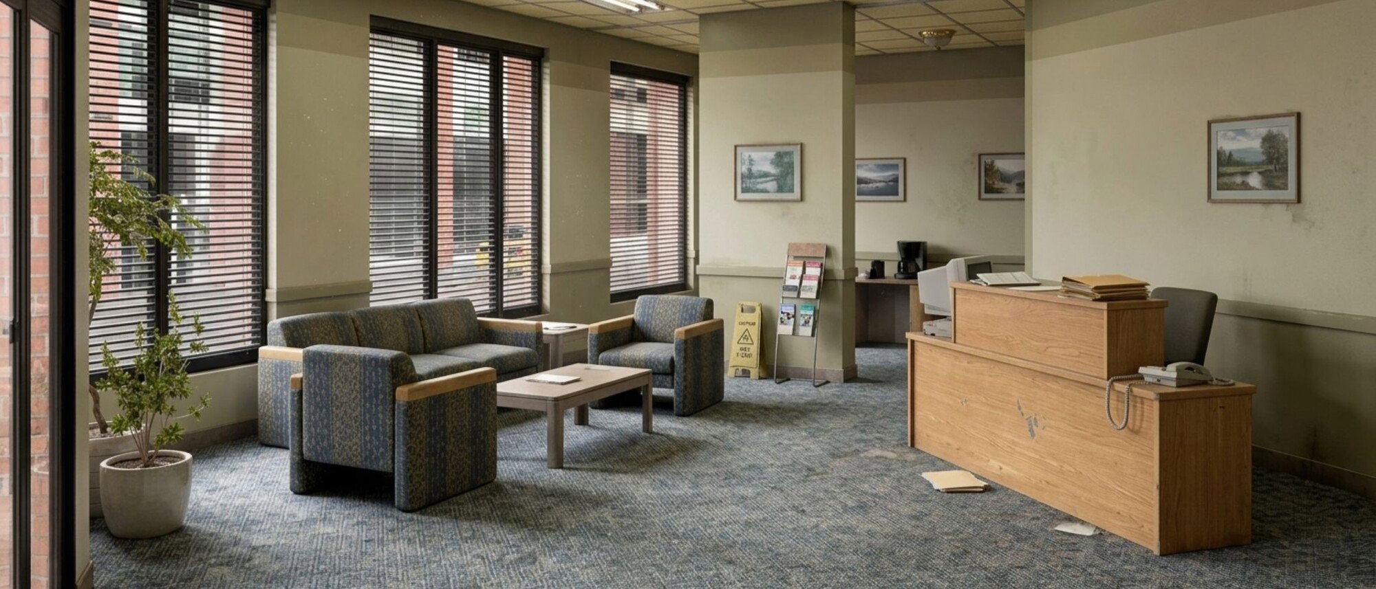 Elegant Sophisticated Software Company Renovation-Kara Before Photo