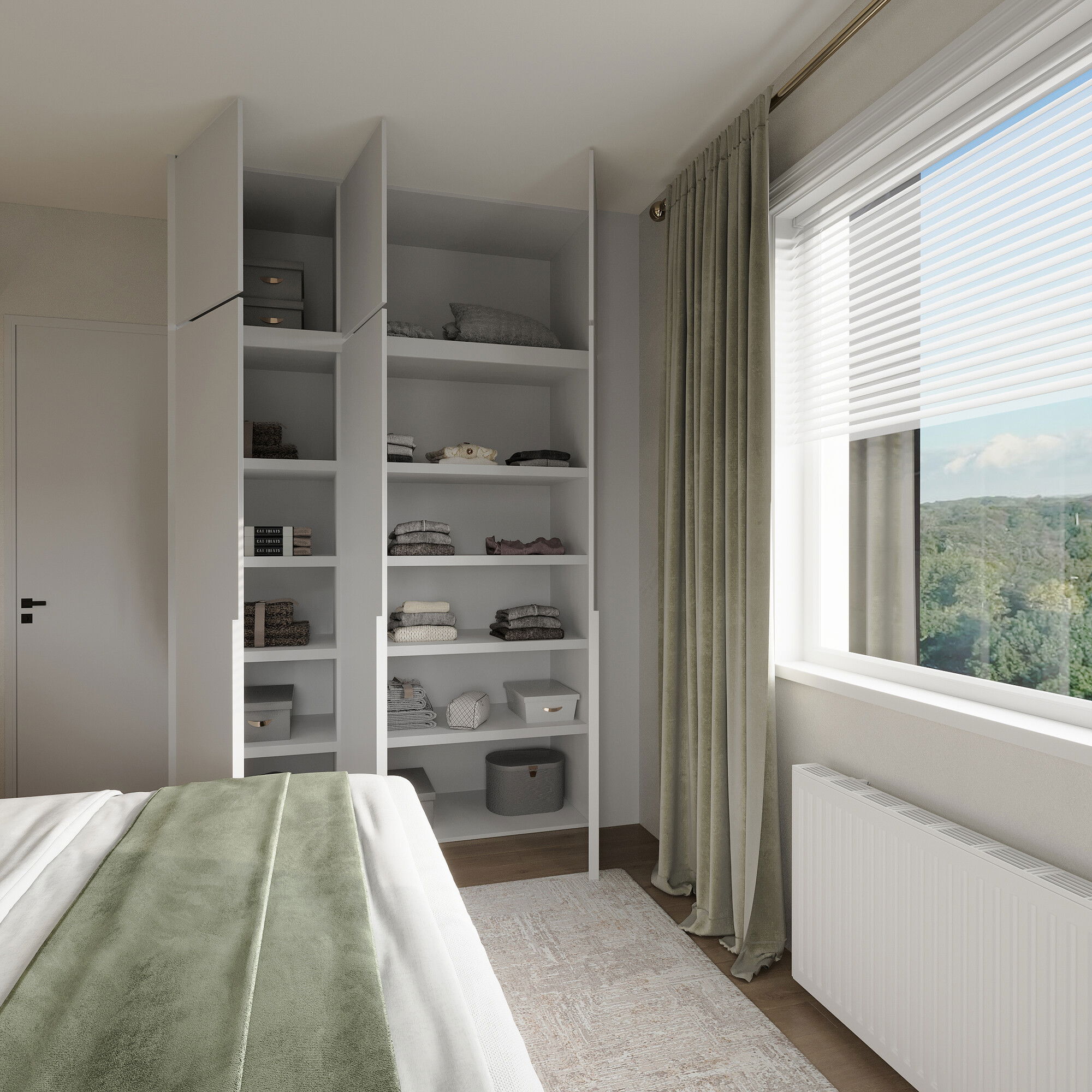 Online Designer Bedroom 3D Model 5