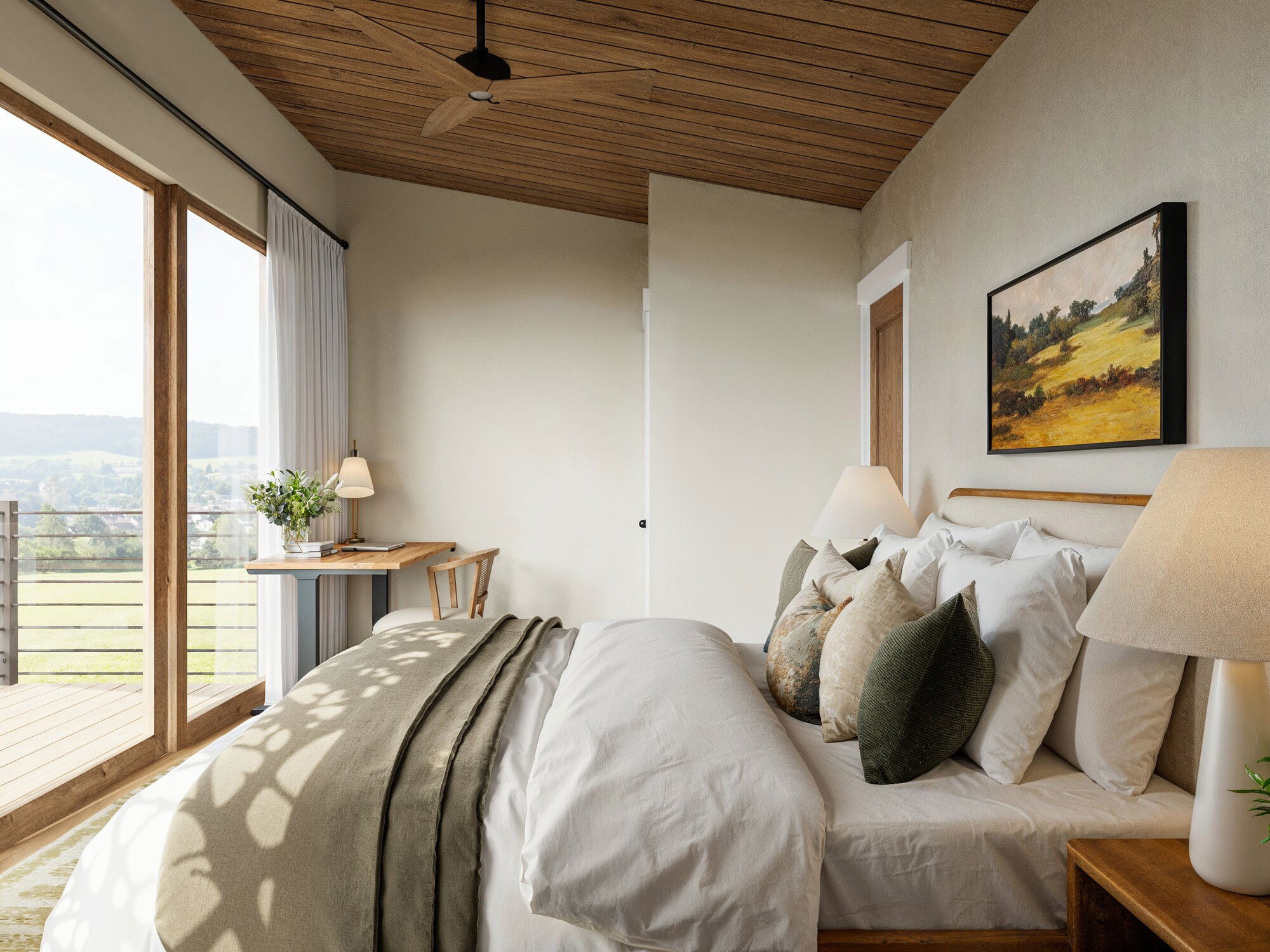Online Designer Bedroom 3D Model 2