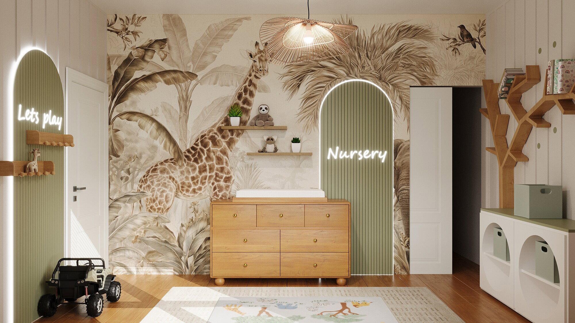 Online Designer Nursery 3D Model thumbnail2
