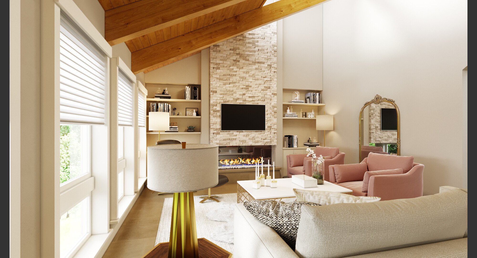 Affordable Online Living Dining Room Design interior design 3