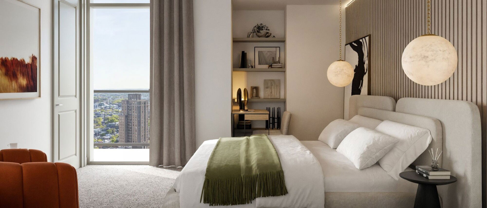 Luxury Contemporary Interior Design for a Condo by affordable Houston interior designers