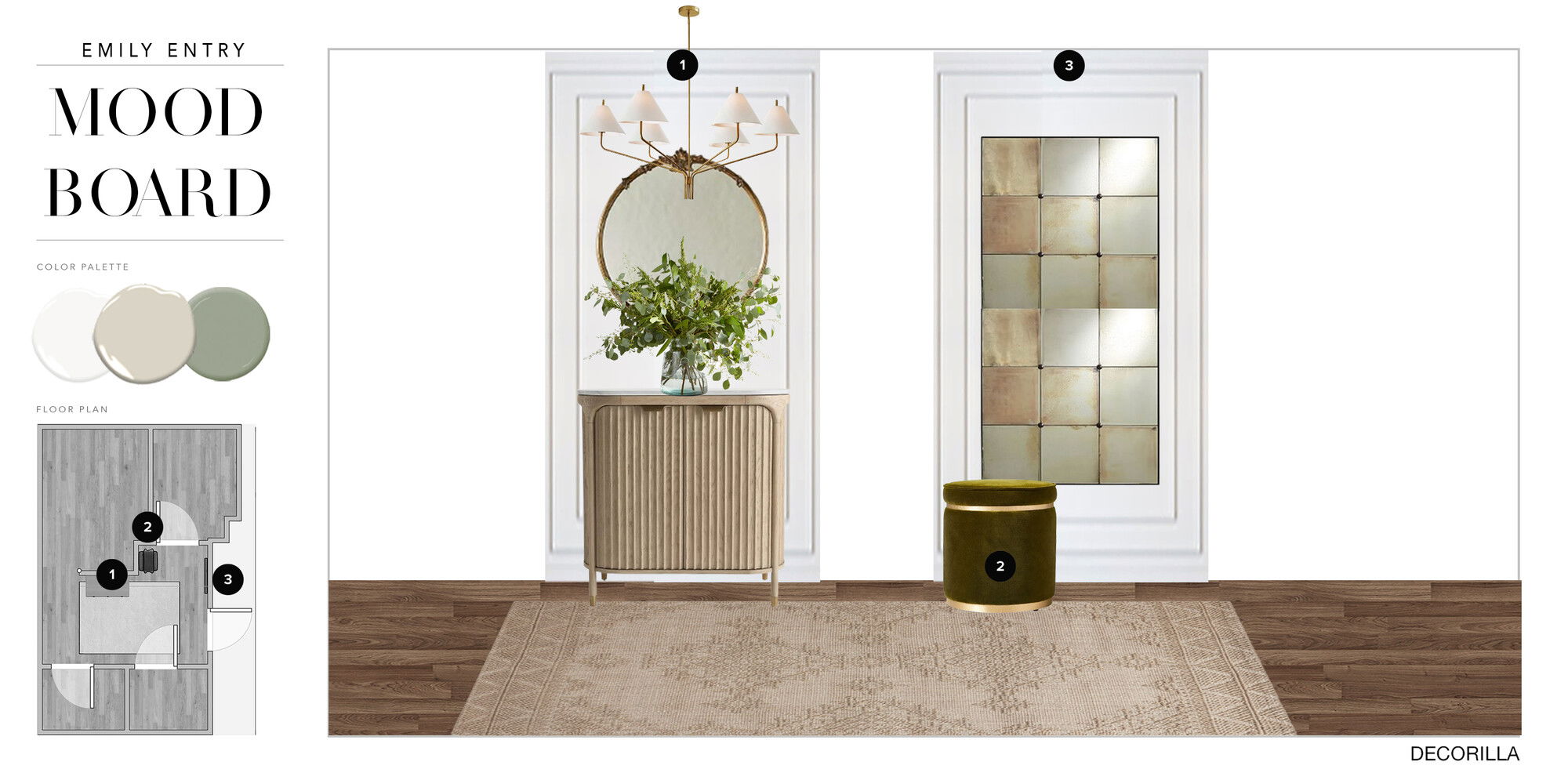 Ideas De Diseño Interior De Pasillo / Entrada De Diseñador En Línea