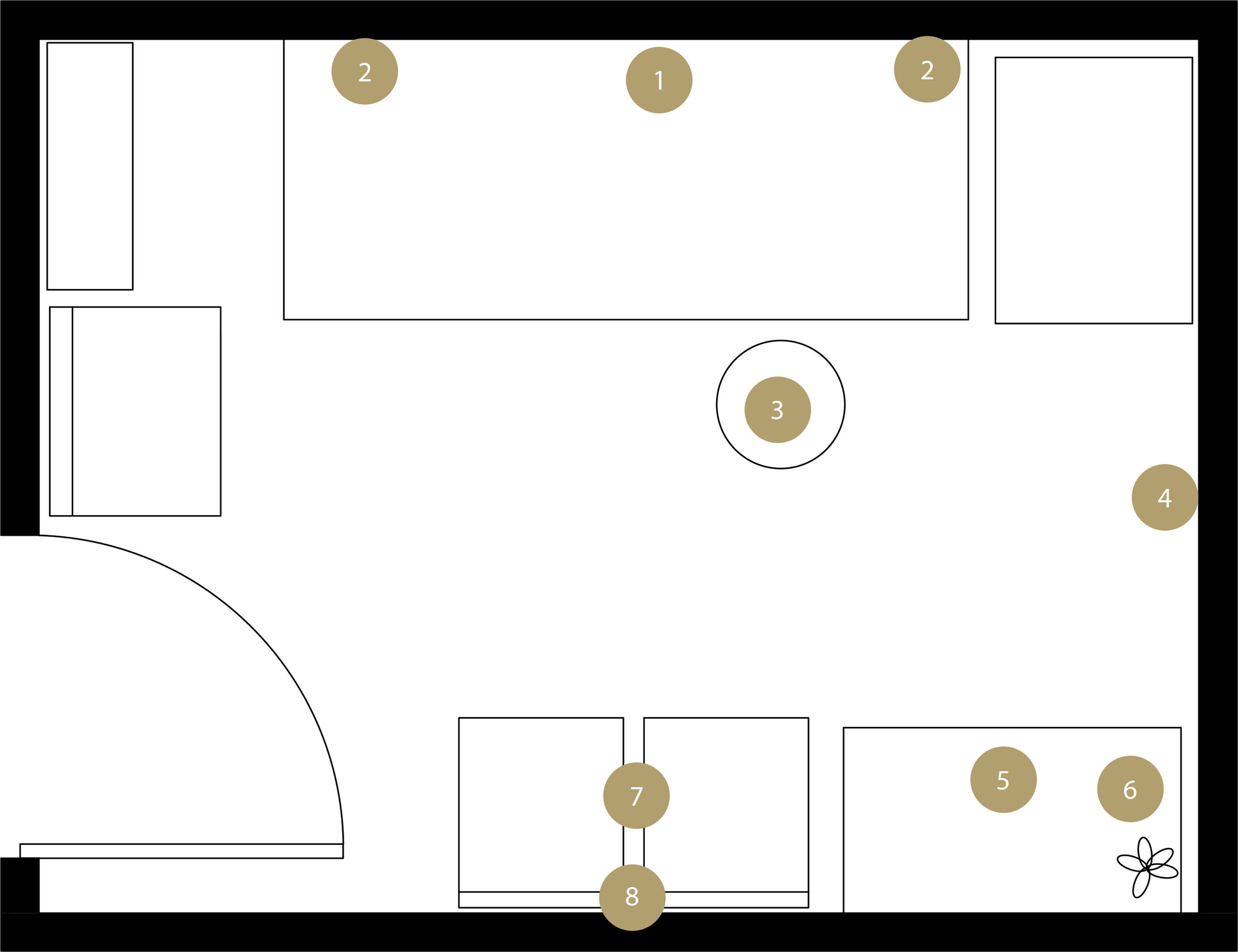 Online Designer Business/Office Floorplan