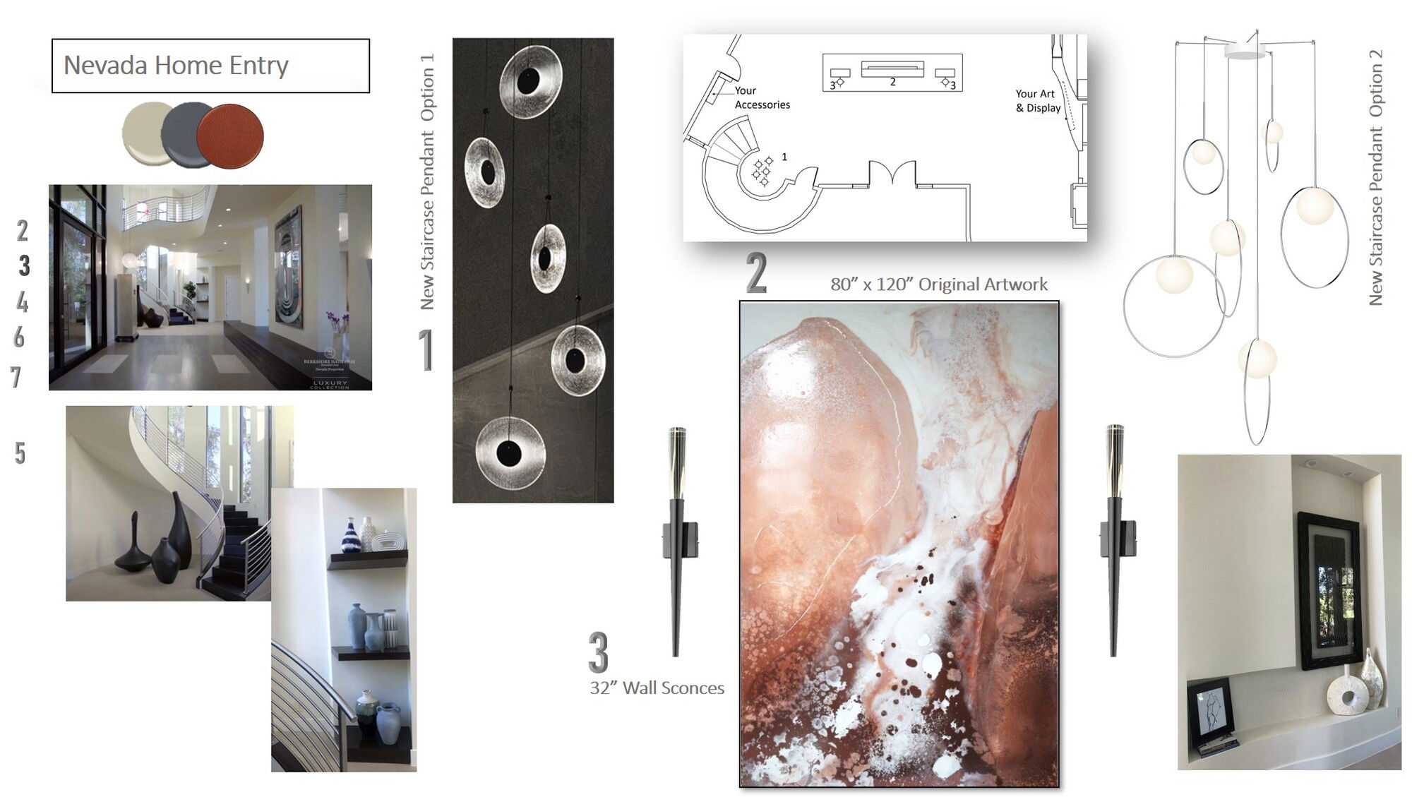 Ideas de diseño interior de pasillo/entrada de diseñador en línea