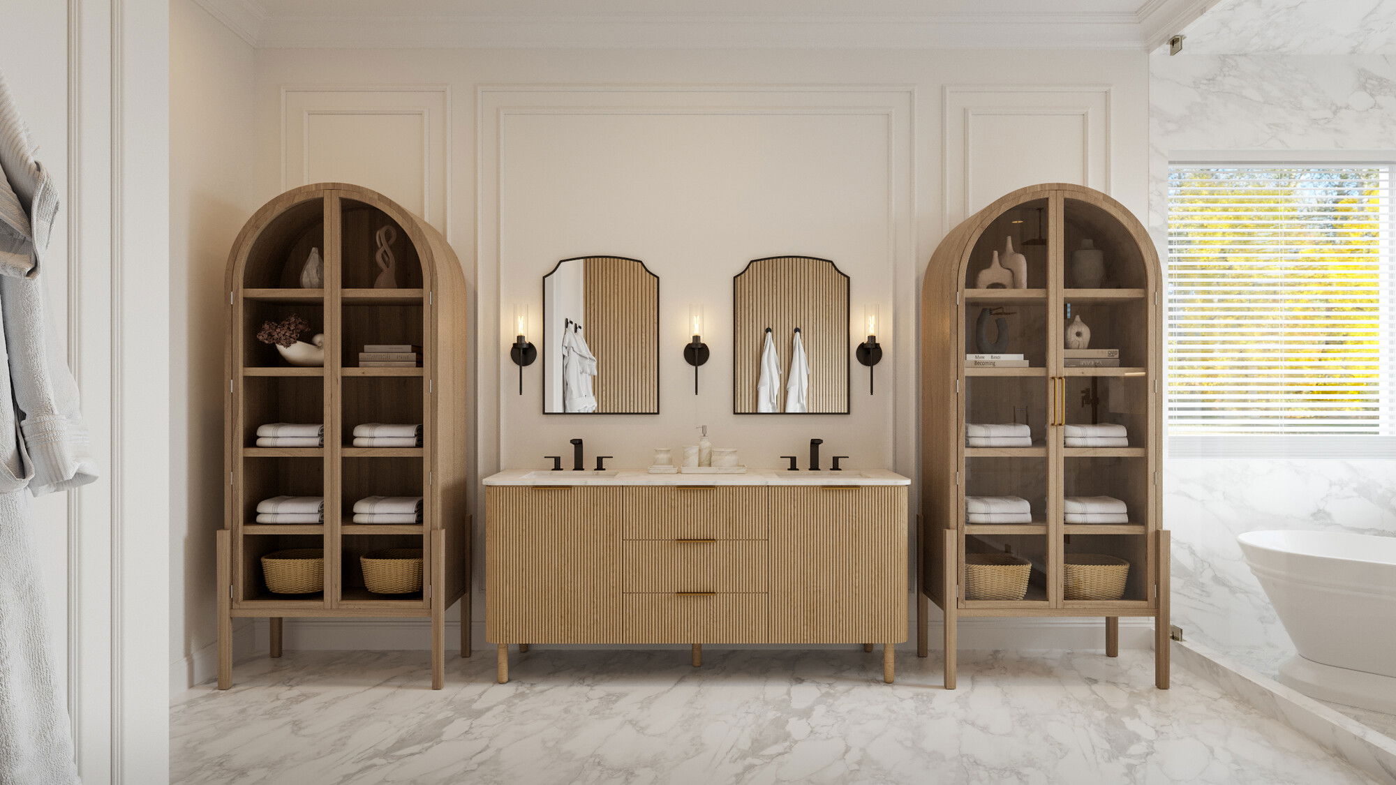 Online Designer Bathroom 3D Model 3