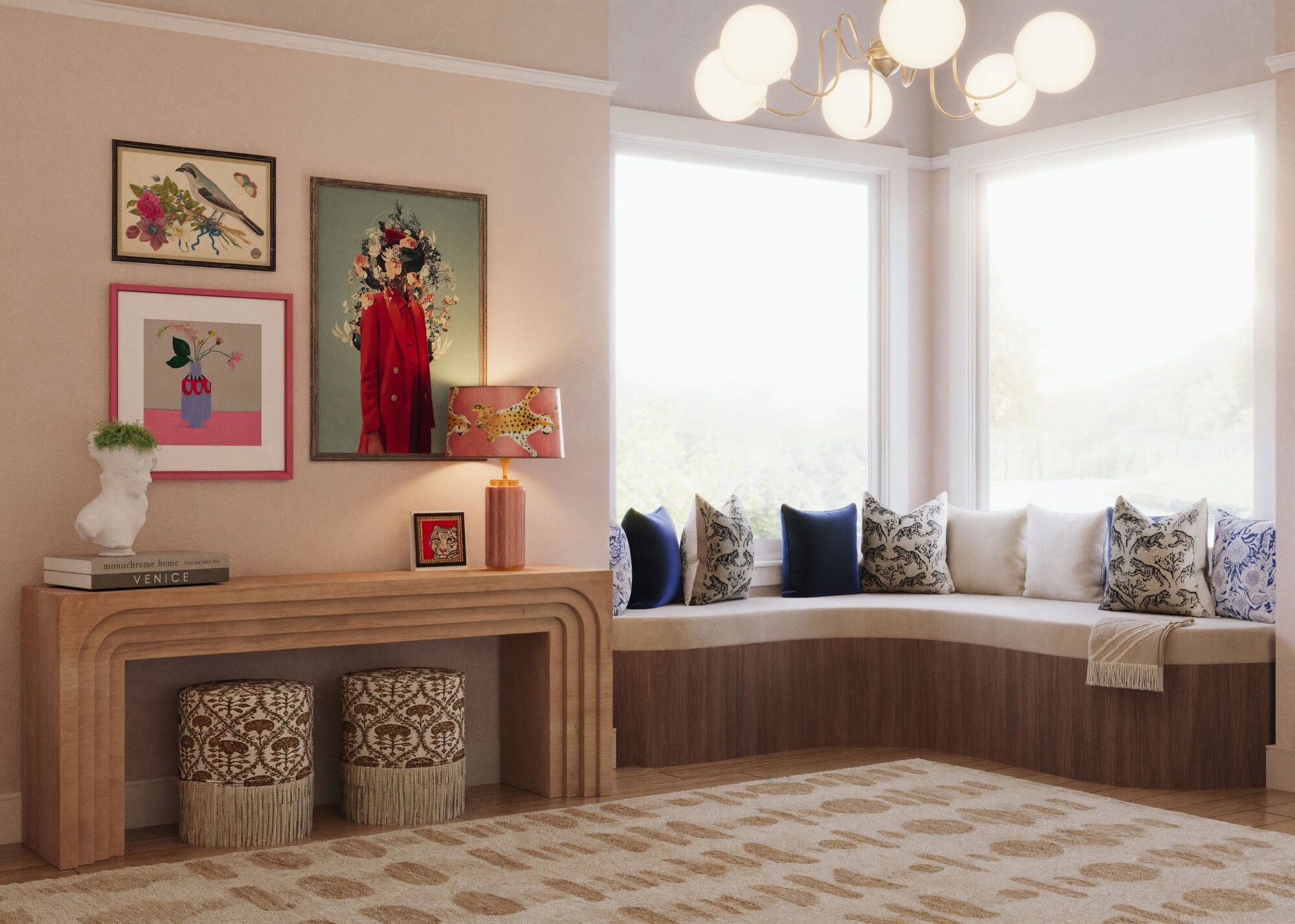Online Designer Living Room 3D Model 2