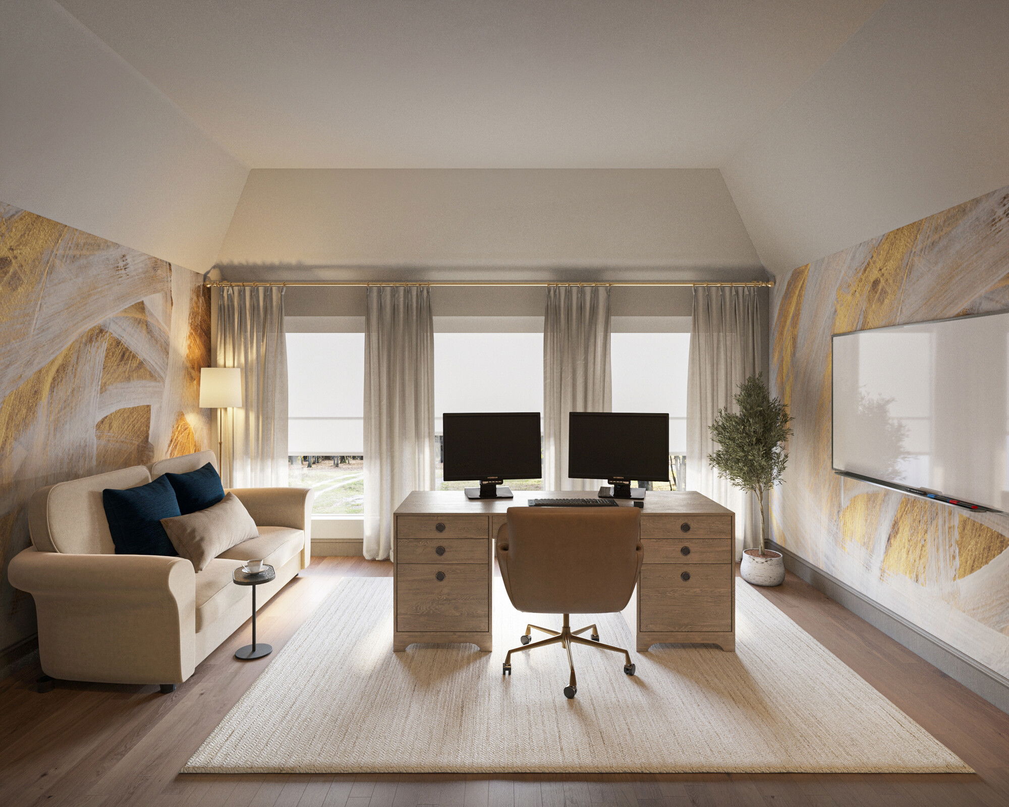 Online Designer Home/Small Office 3D Model 2