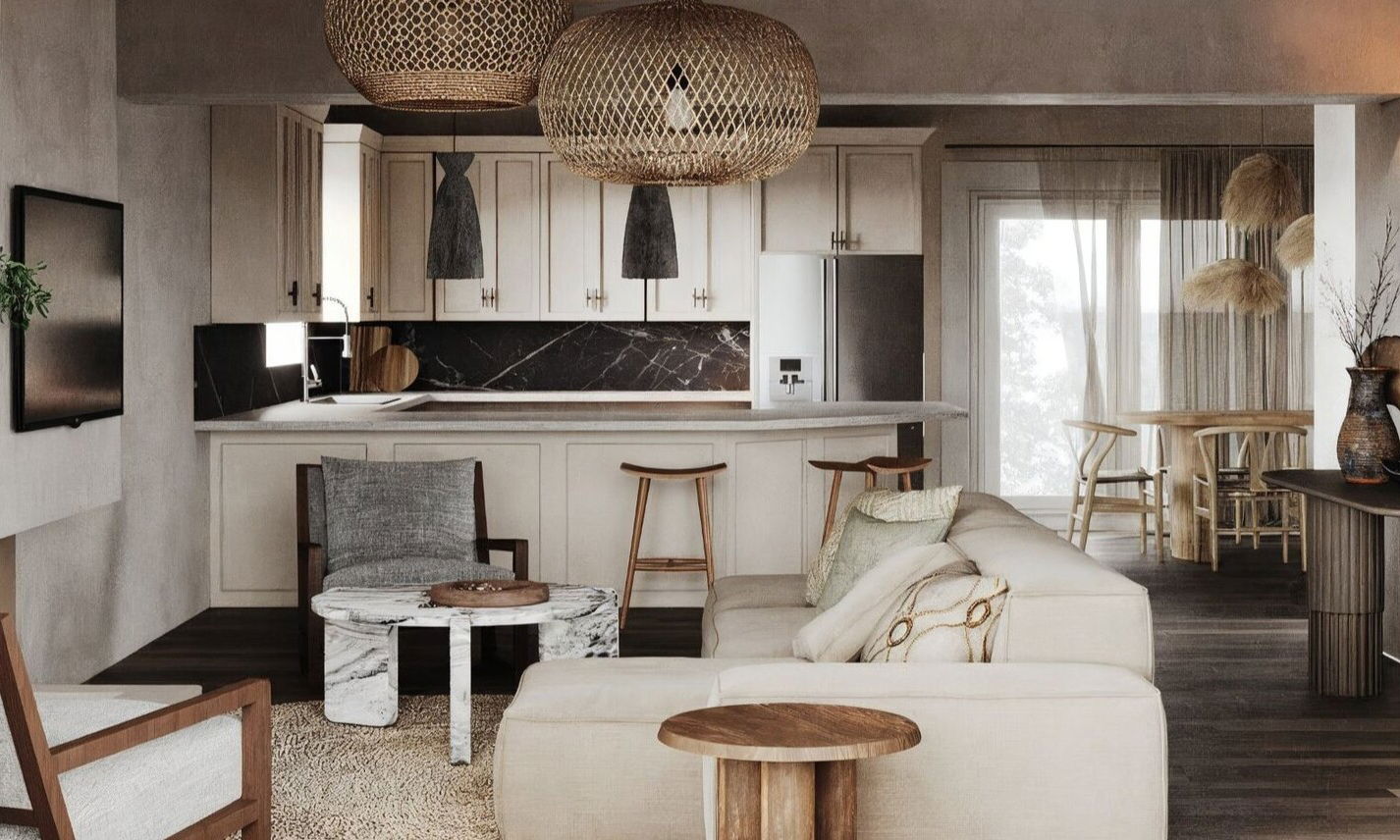 Wabi Sabi Interior Design by interior designers in Atlanta, Georgia