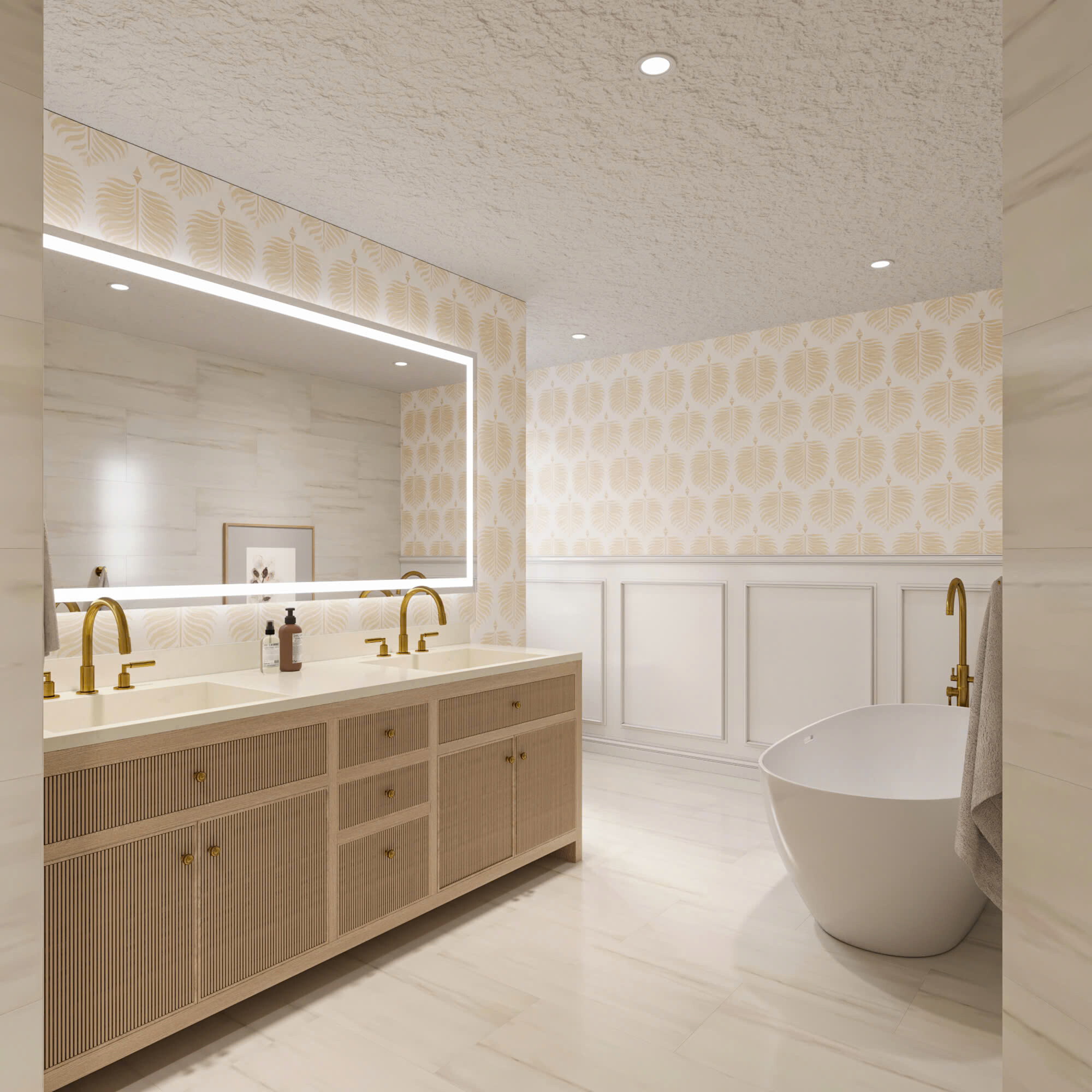 Online Designer Bathroom 3D Model 2