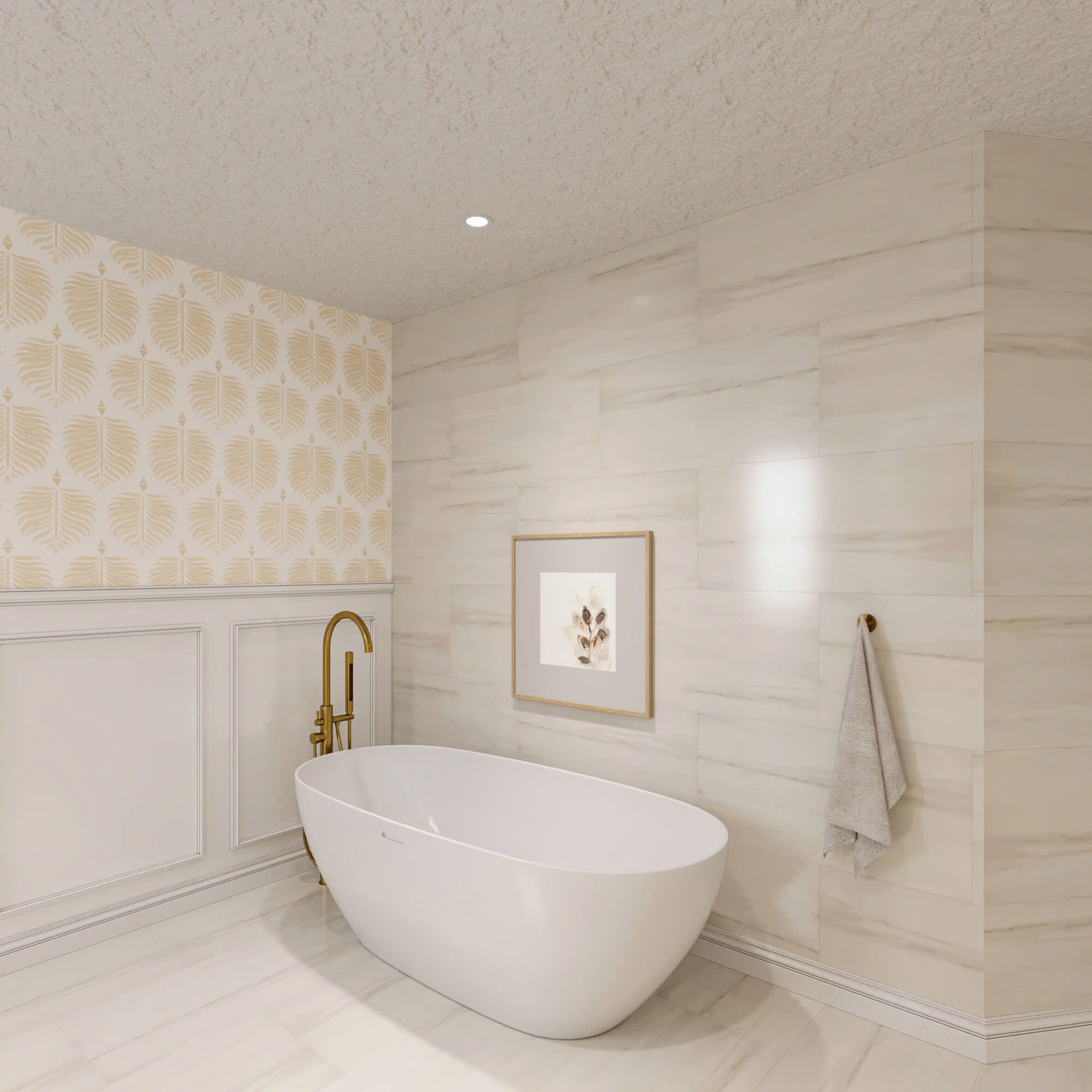 Online Designer Bathroom 3D Model 4