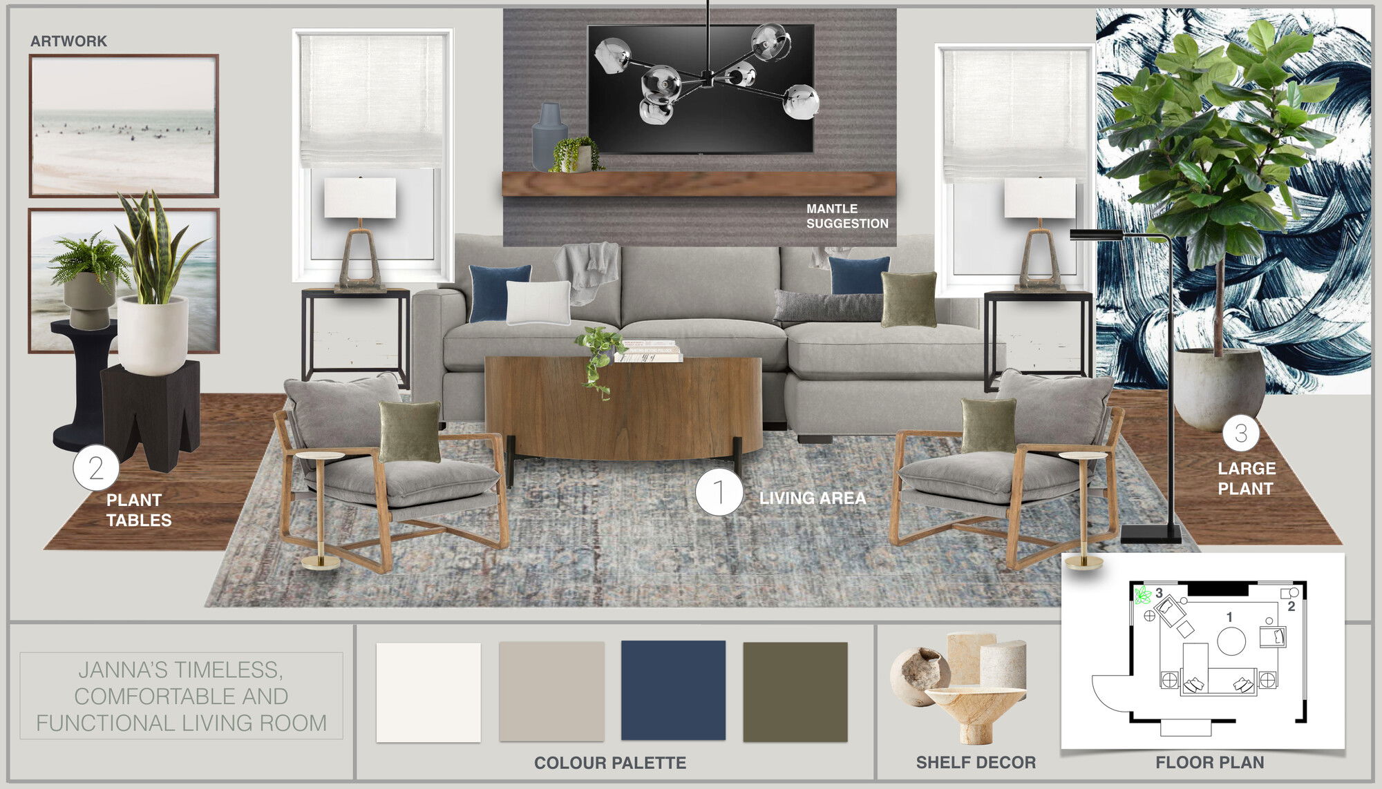 Ideas De Diseño Interior De Sala De Estar De Diseñador En Línea