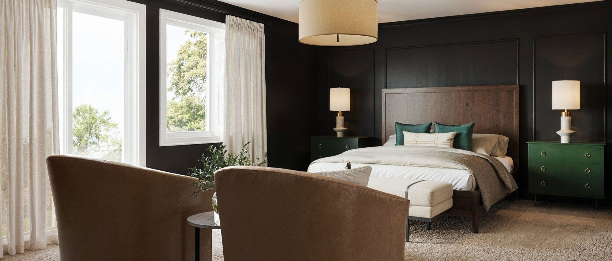 Elegant and Moody Master Bedroom Renovation-Rachel After Rendering
