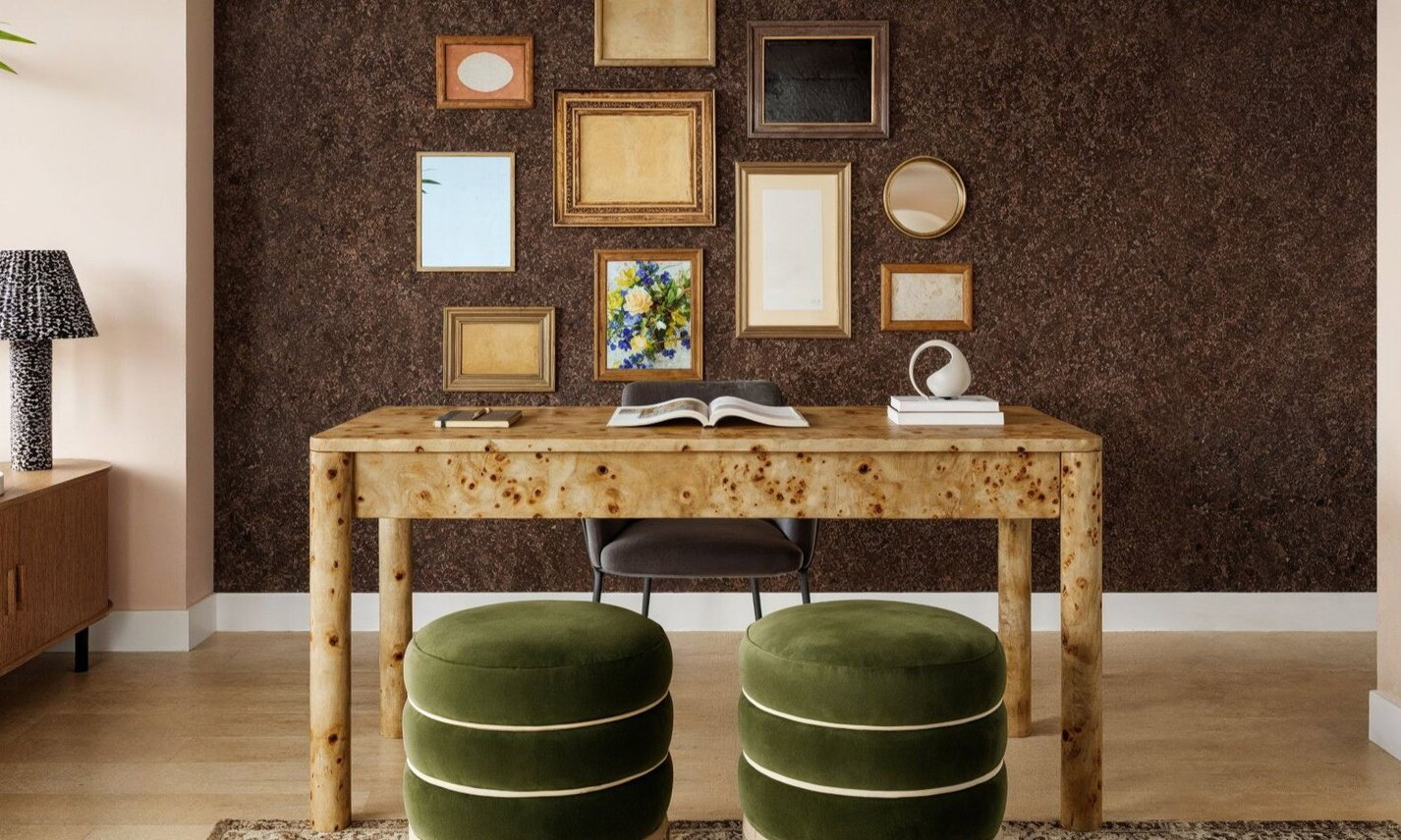 Sophisticated Eclectic Mid-Century Home Design by interior designers in Coral Springs, Florida