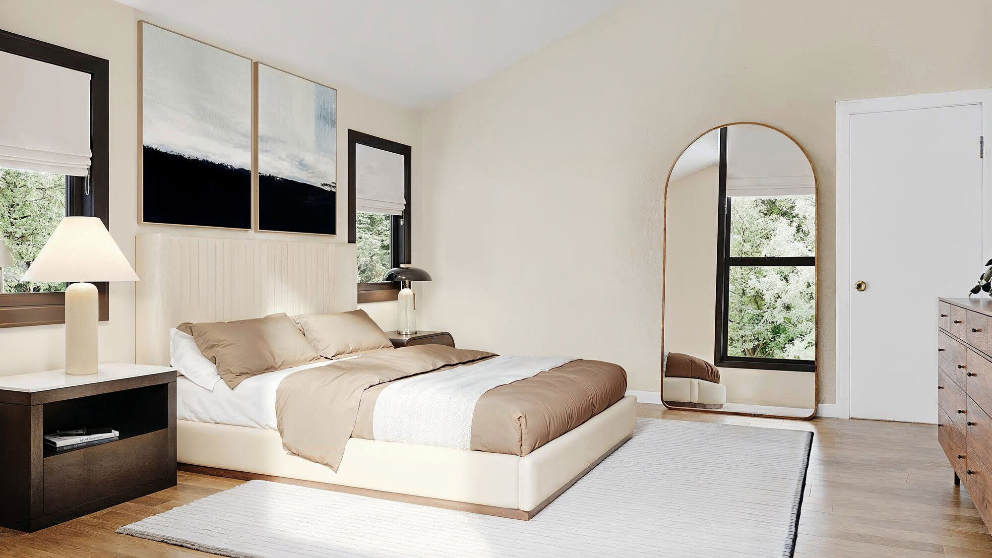 Online Designer Bedroom 3D Model 2