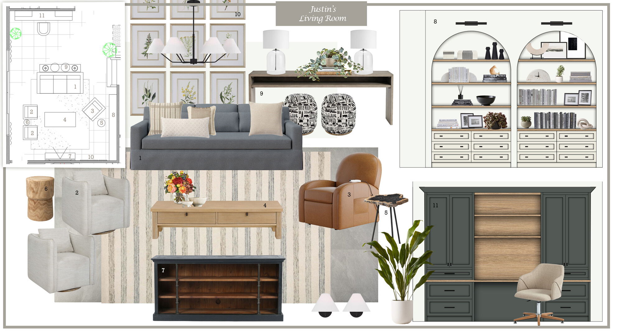 Online Designer Living Room Interior Design Ideas