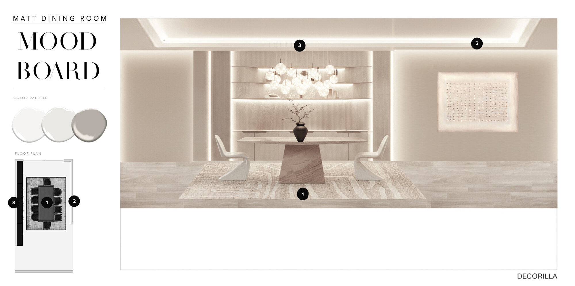 Online Designer Dining Room Interior Design Ideas