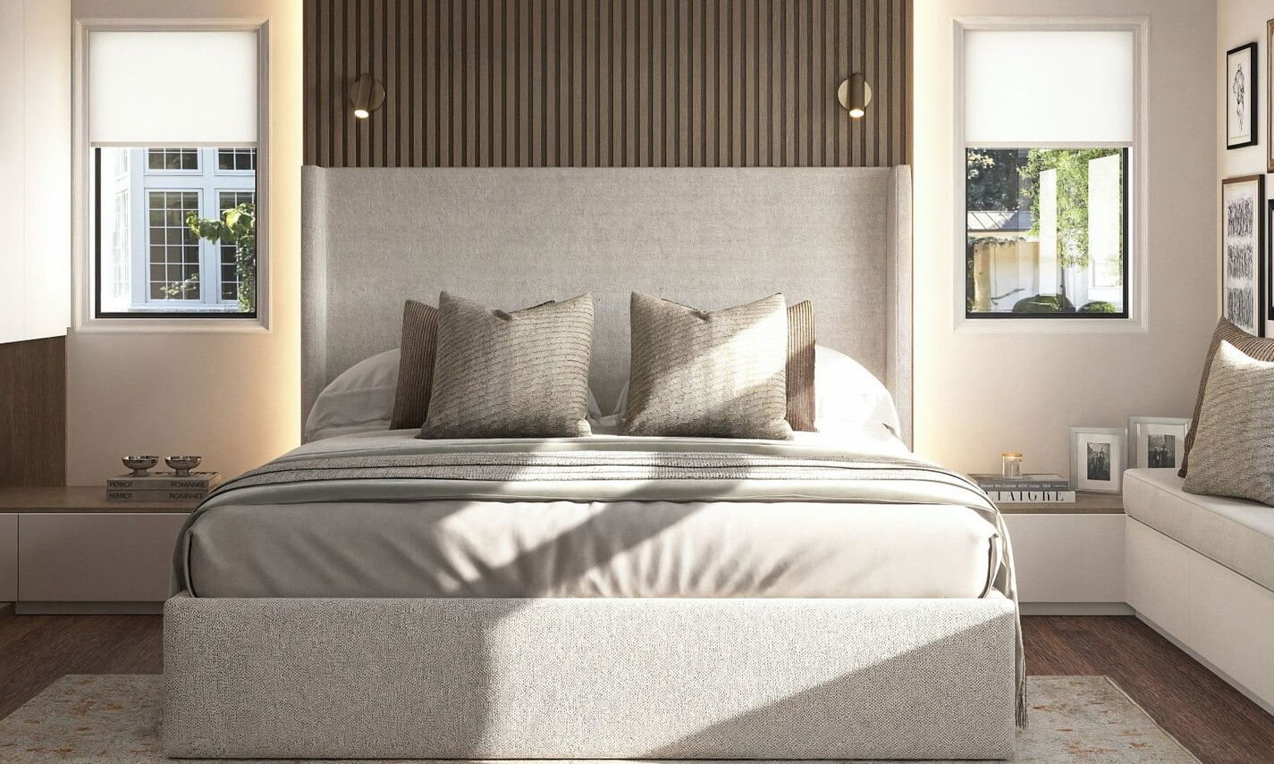 Modern High-End Bedroom Remodel  by top Aurora interior designers