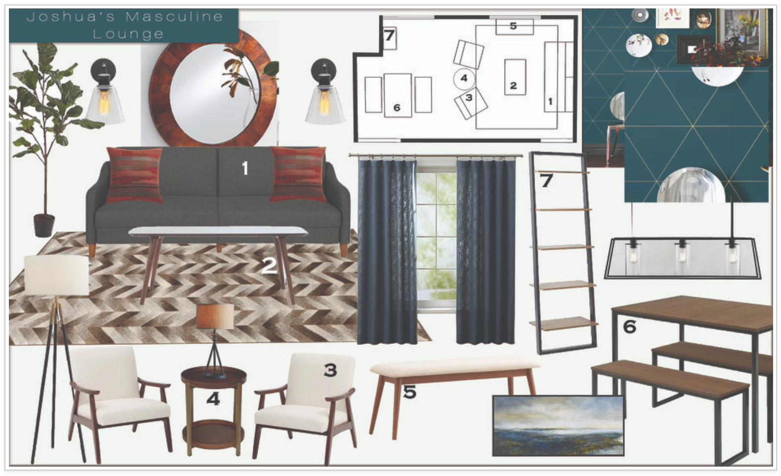 Online Living Room Design interior design samples 4