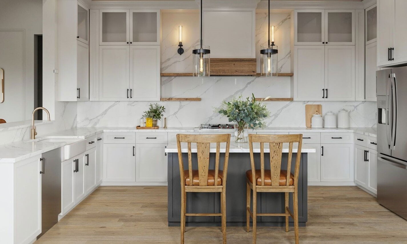 Airy Kitchen Design by affordable Chandler interior designers