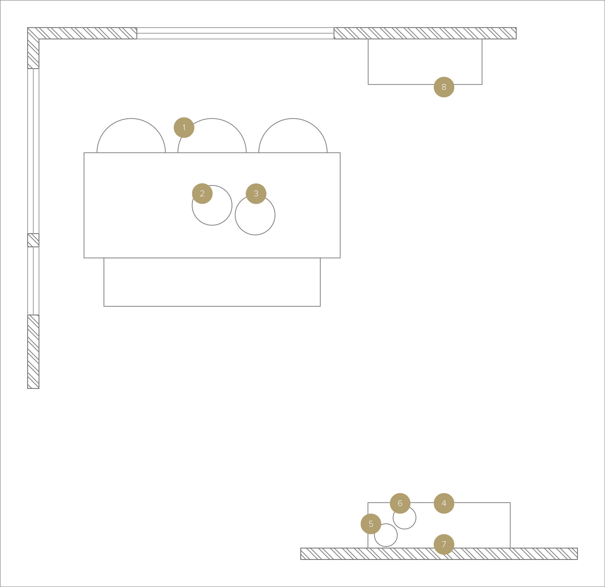 Online Designer Dining Room Floorplan