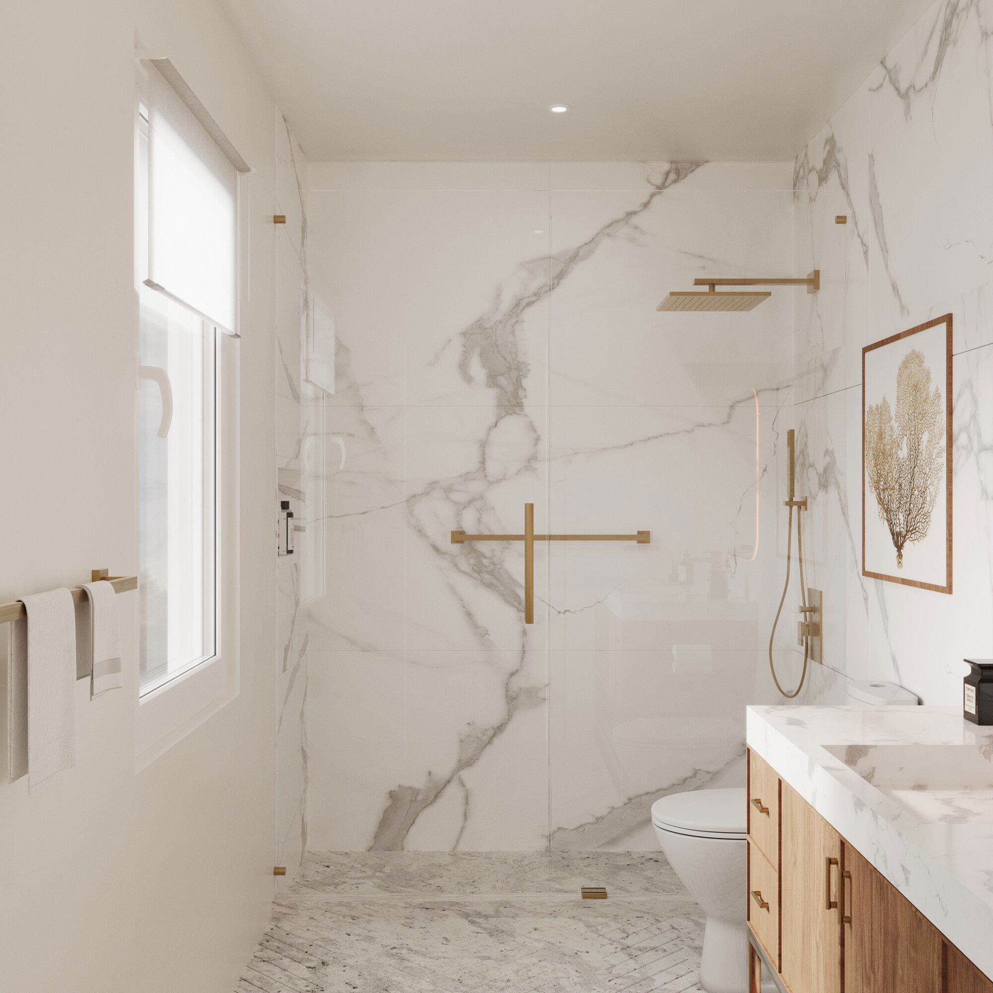 Online Designer Bathroom 3D Model 2