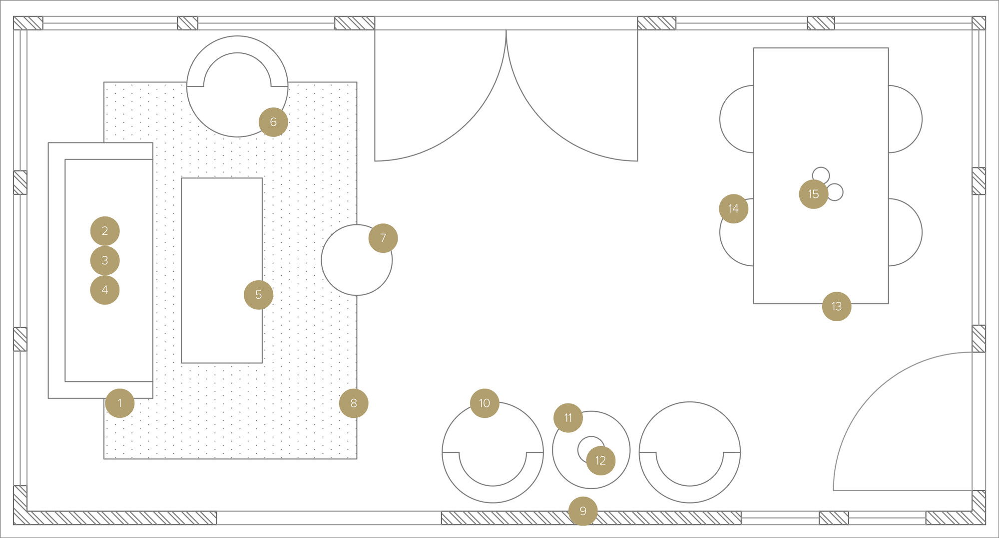 Online Designer Patio Floorplan