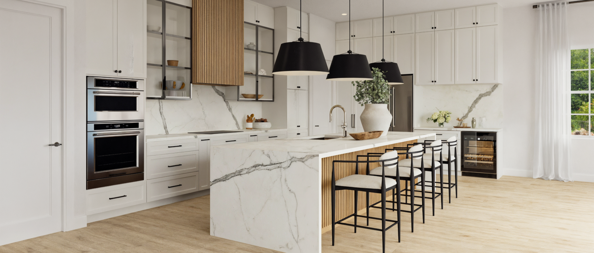 Inviting New Home with Modern & Classic Design- After Rendering