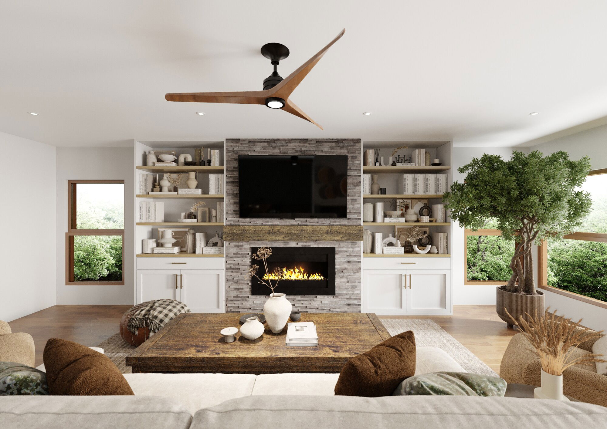 Online Designer Combined Living/Dining 3D Model 9