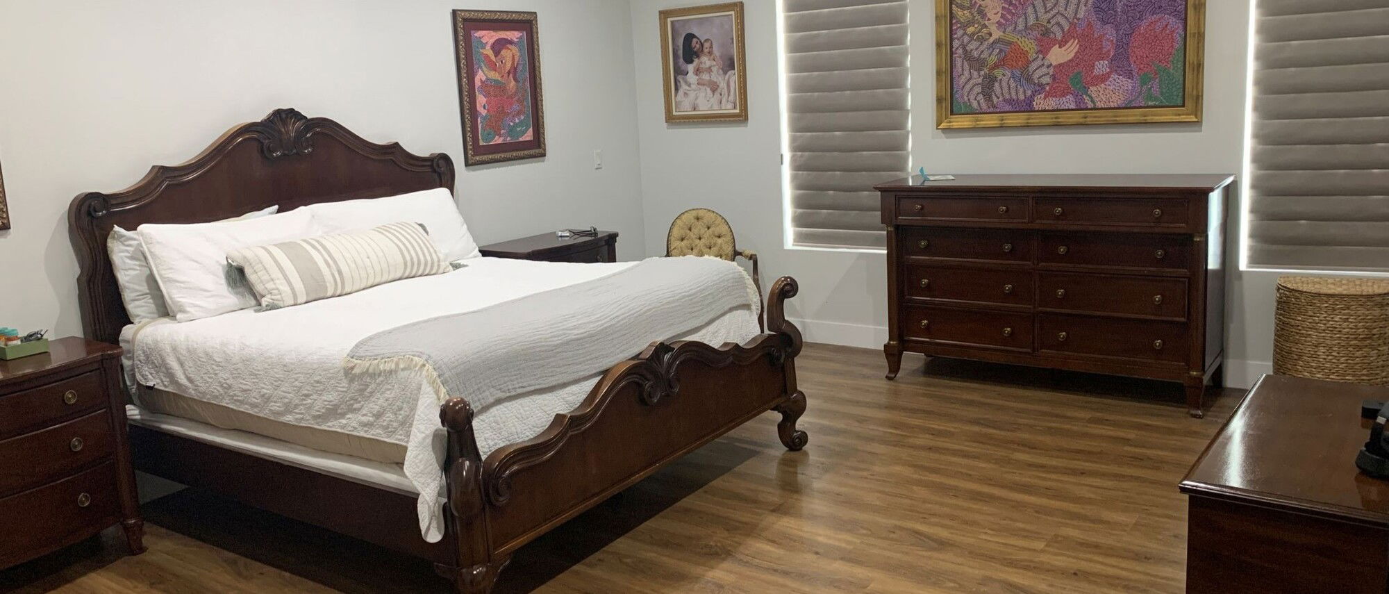 Modern Sophisticated Master Bedroom Design- Before Photo