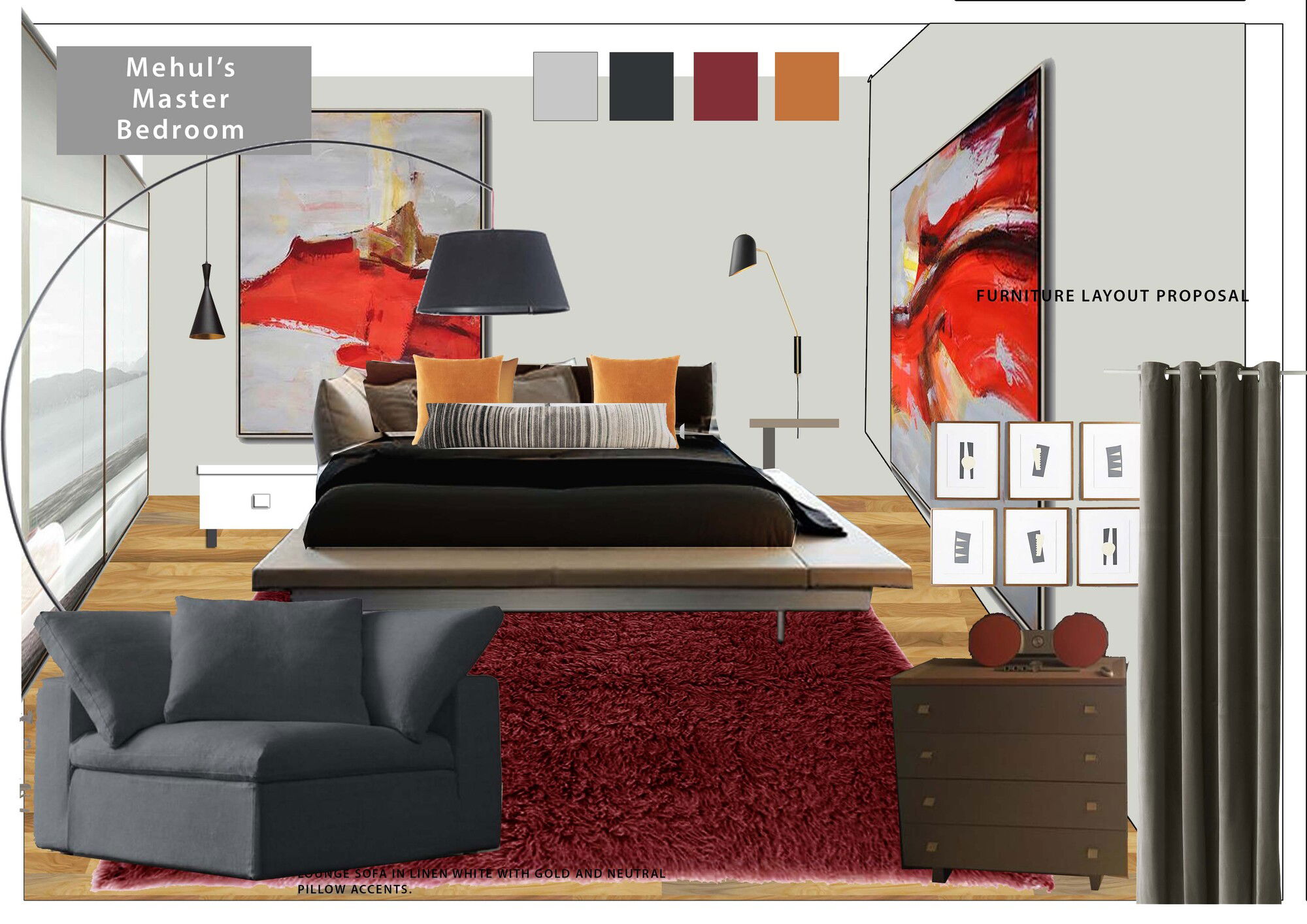 Ideas de diseño interior de dormitorio en línea