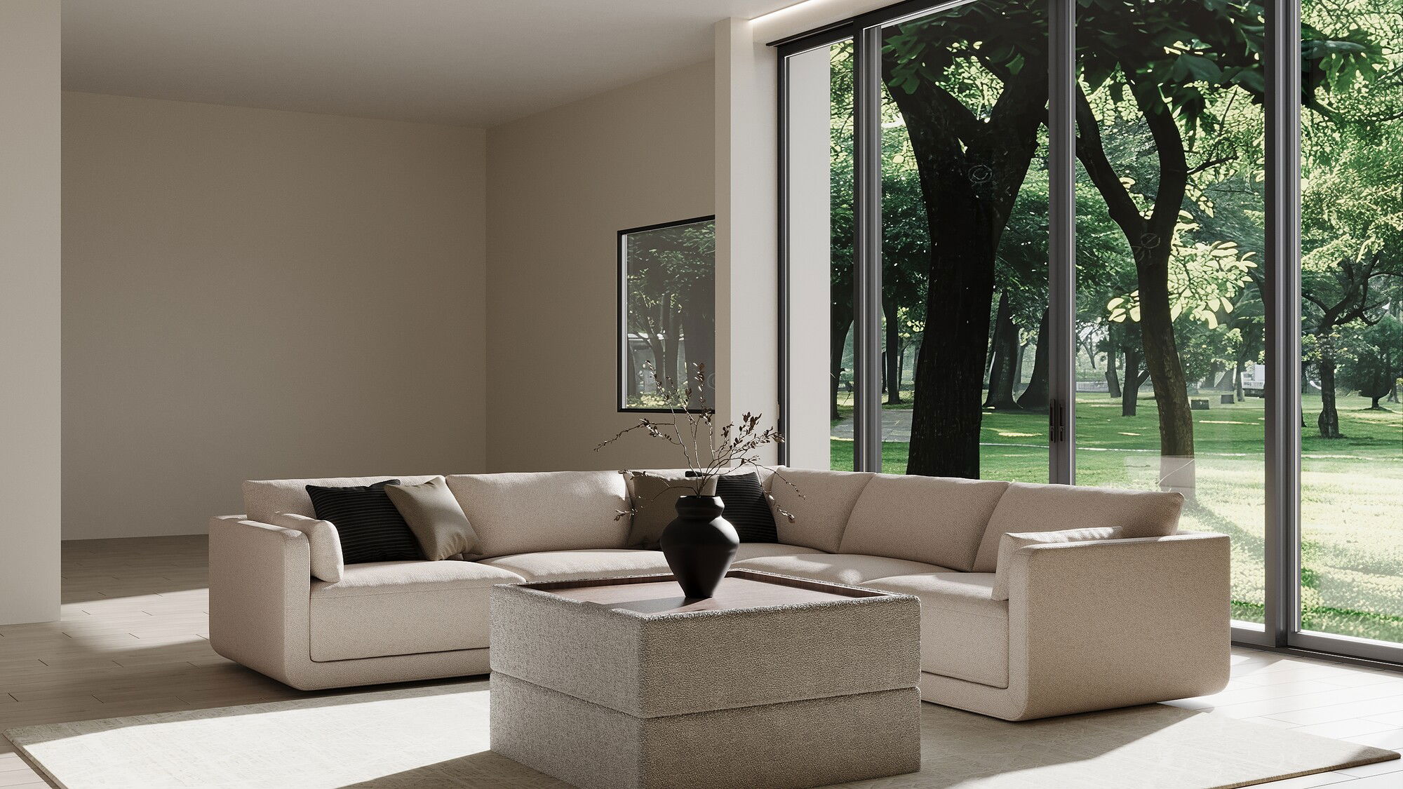Online Designer Combined Living/Dining 3D Model 3