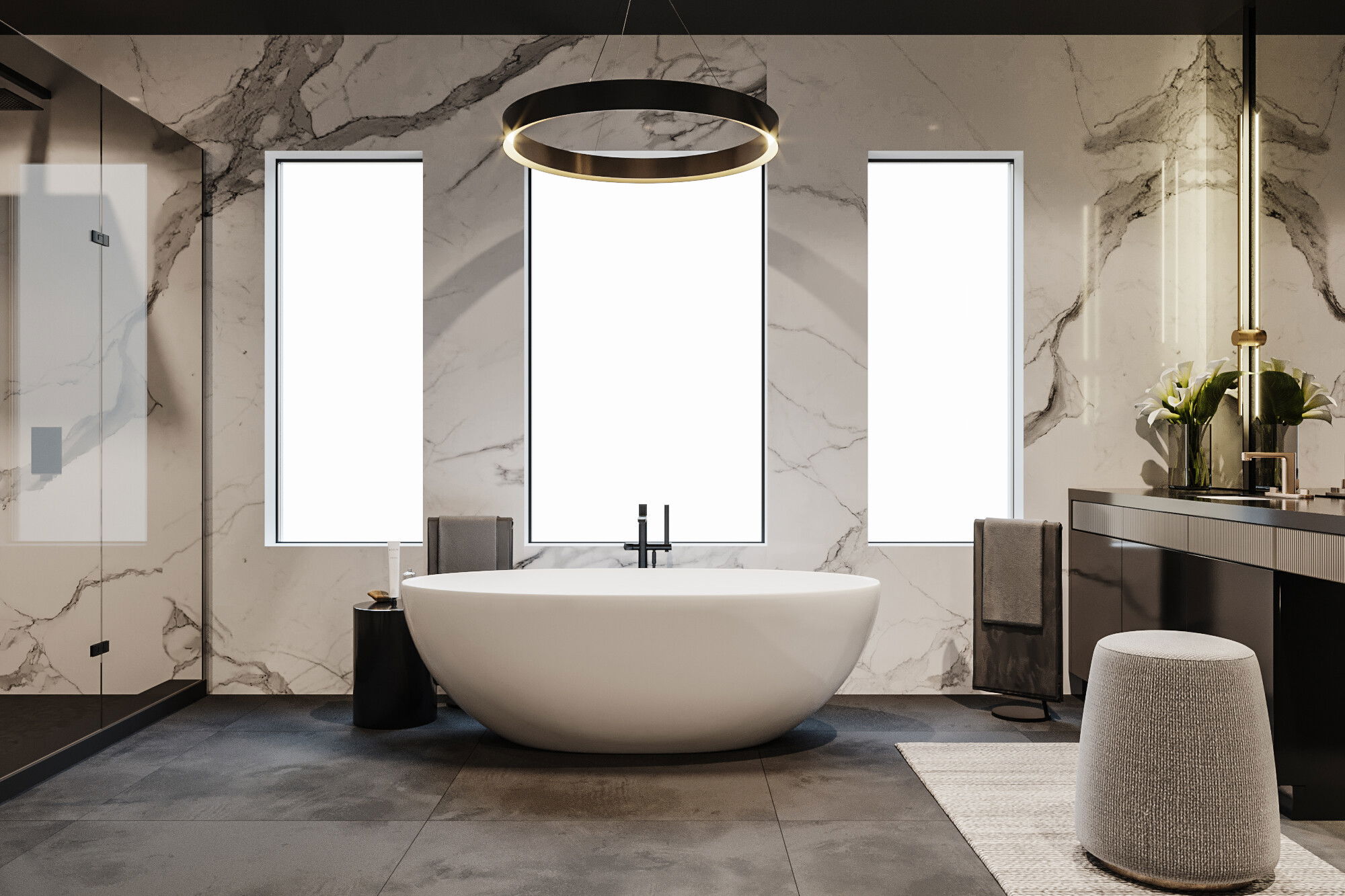 Glam Bathroom Renovation Glam Maximalist Bathroom Design