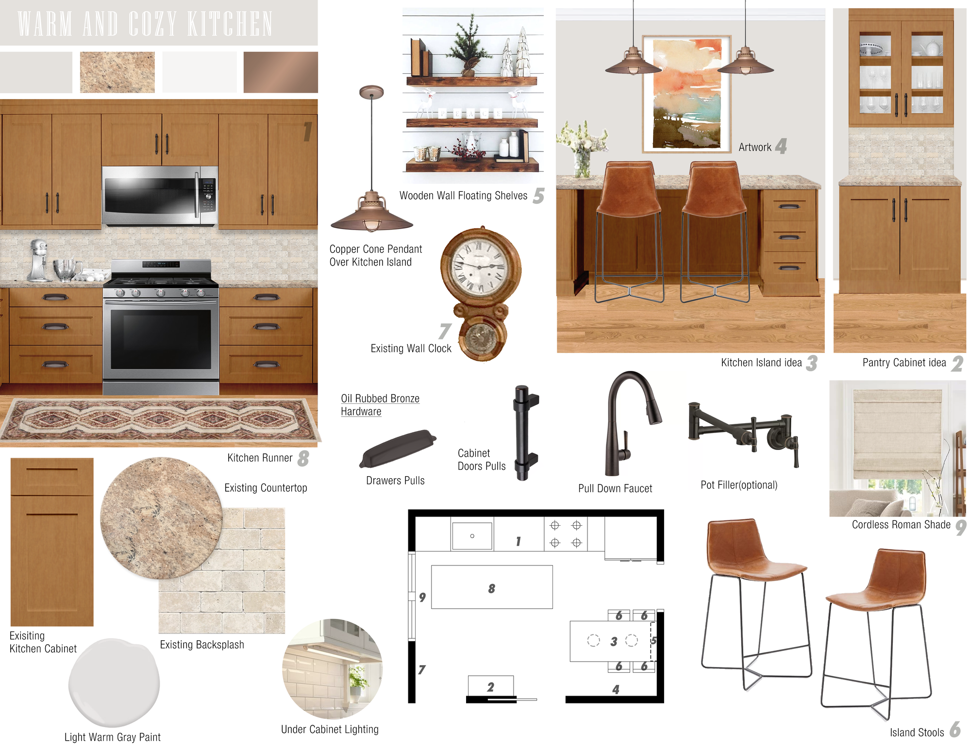 Ideas de Diseño de Interiores de Cocina de Diseñador en Línea