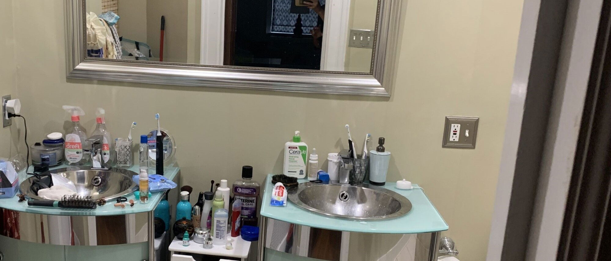 Renovación de Baño Principal Transicional Elegante - Foto Antes