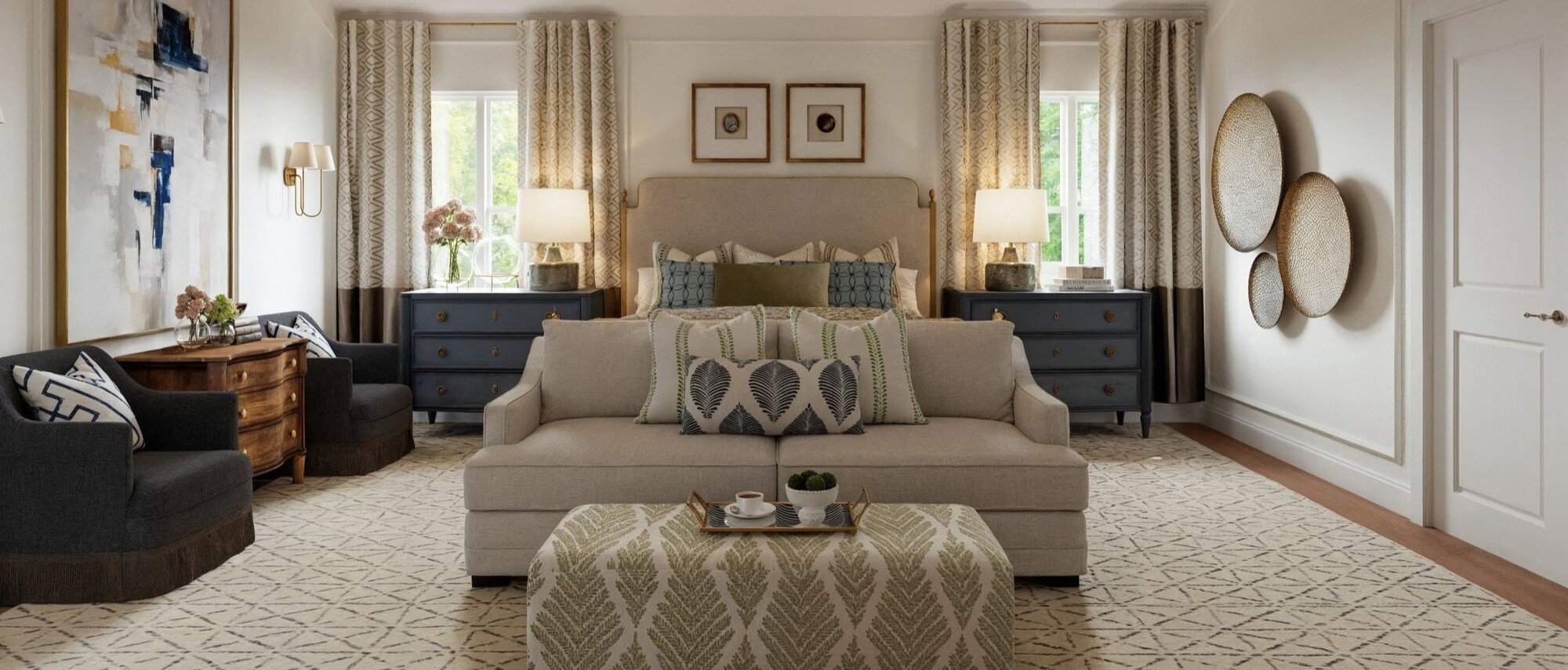 Timeless Luxury Home Remodel by interior designers in Akron, Ohio