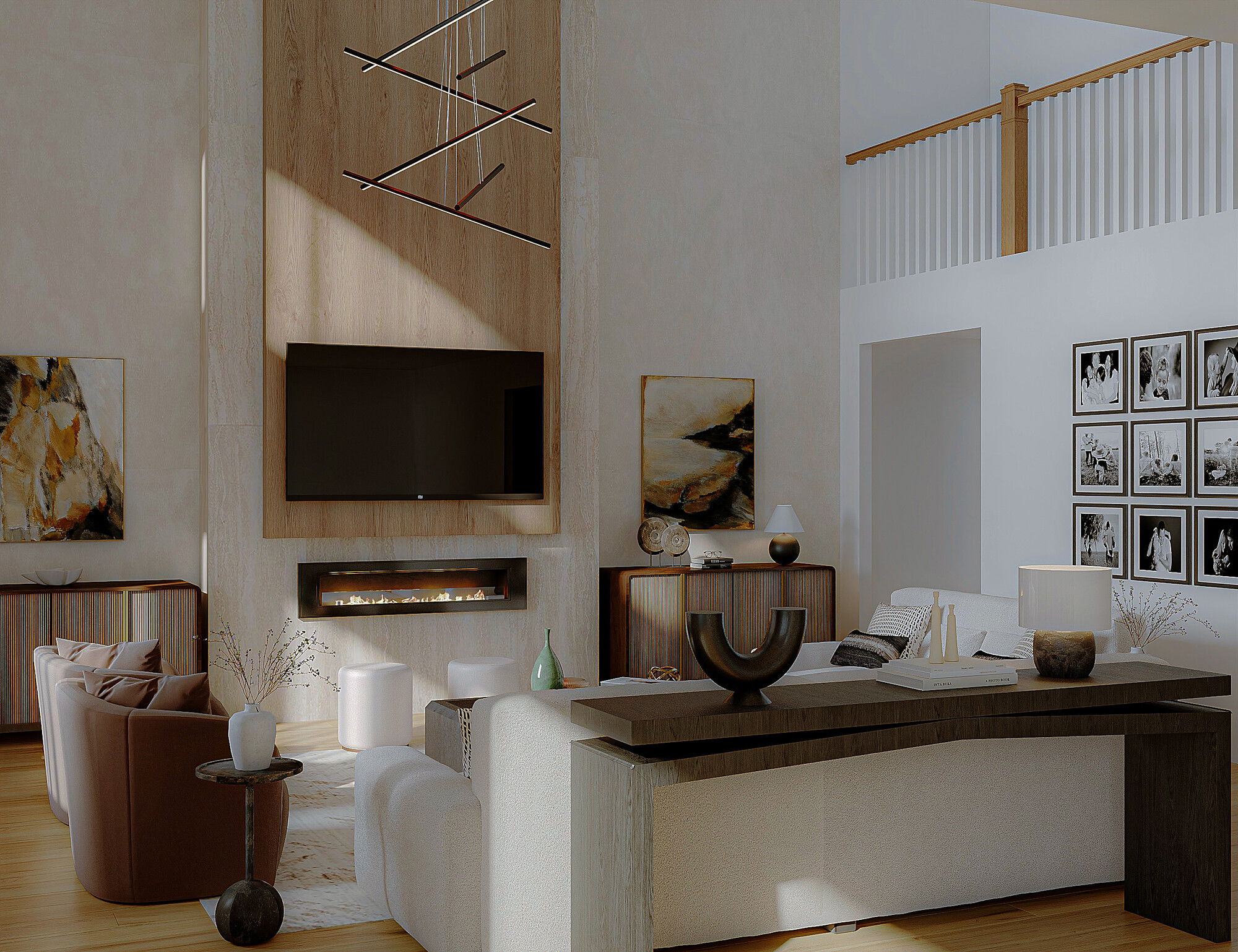 Online Designer Living Room 3D Model 2