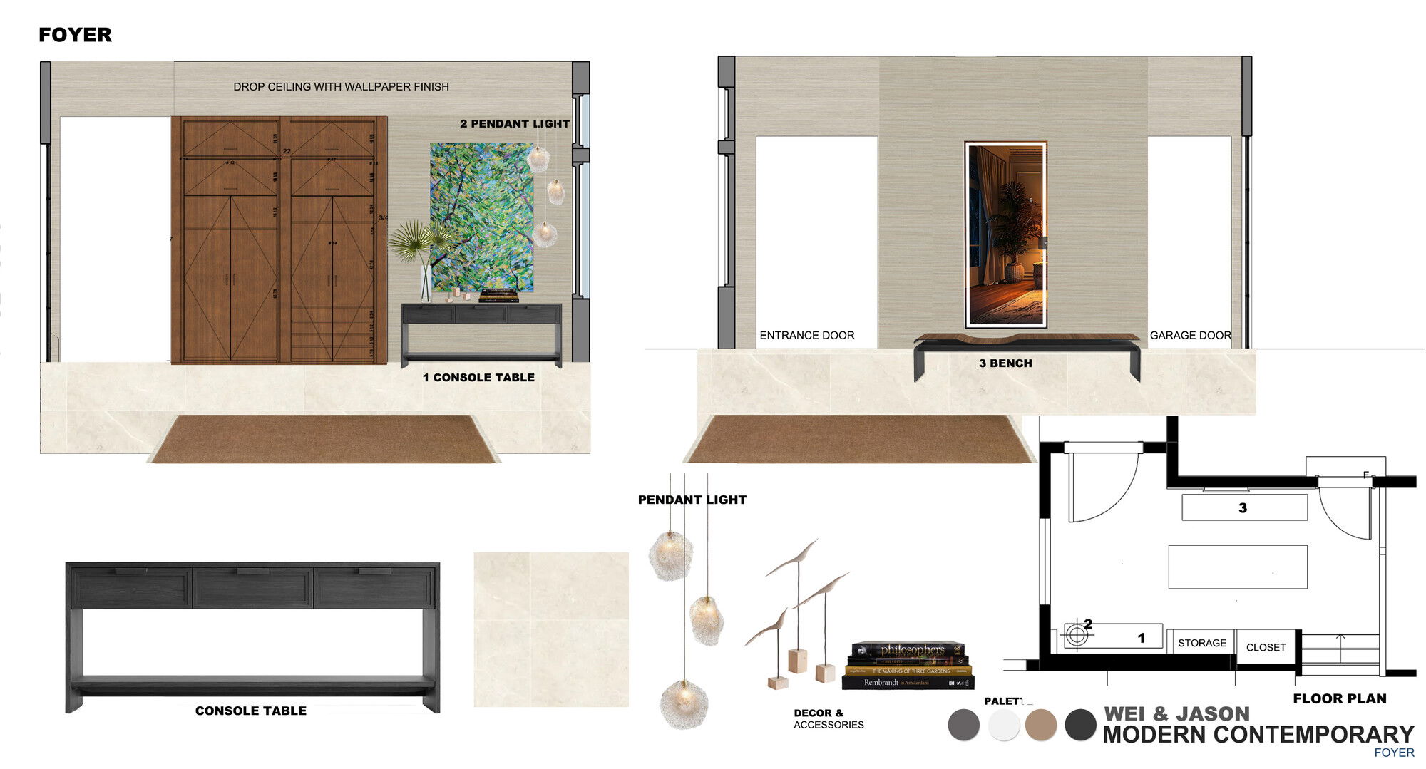 Online Designer Hallway/Entry Interior Design Ideas