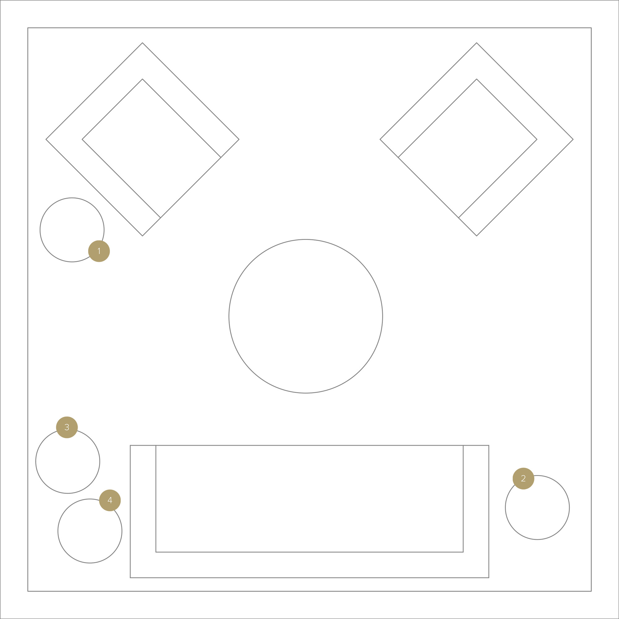 Online Designer Patio Floorplan