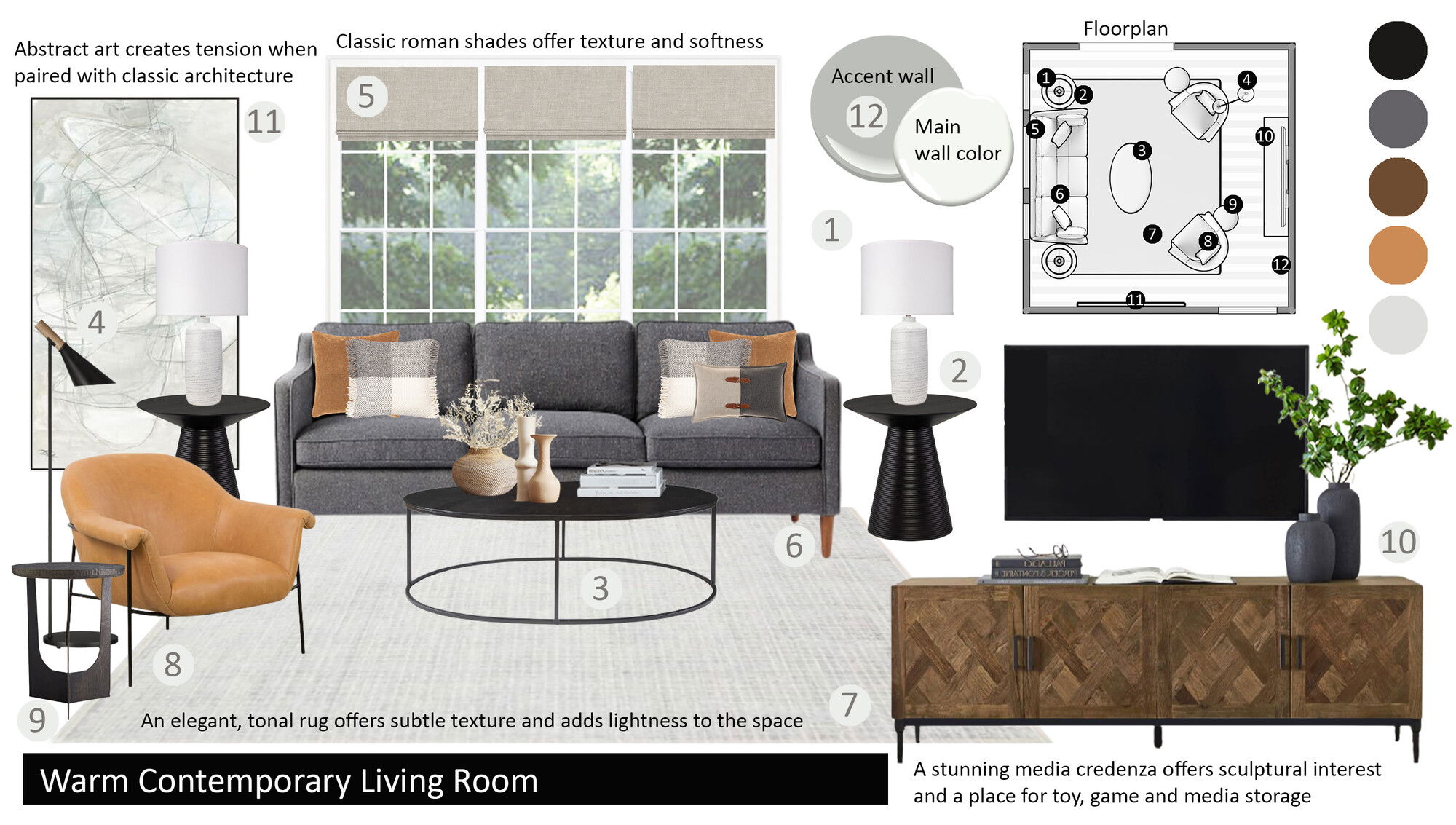 Online Designer Living Room Interior Design Ideas