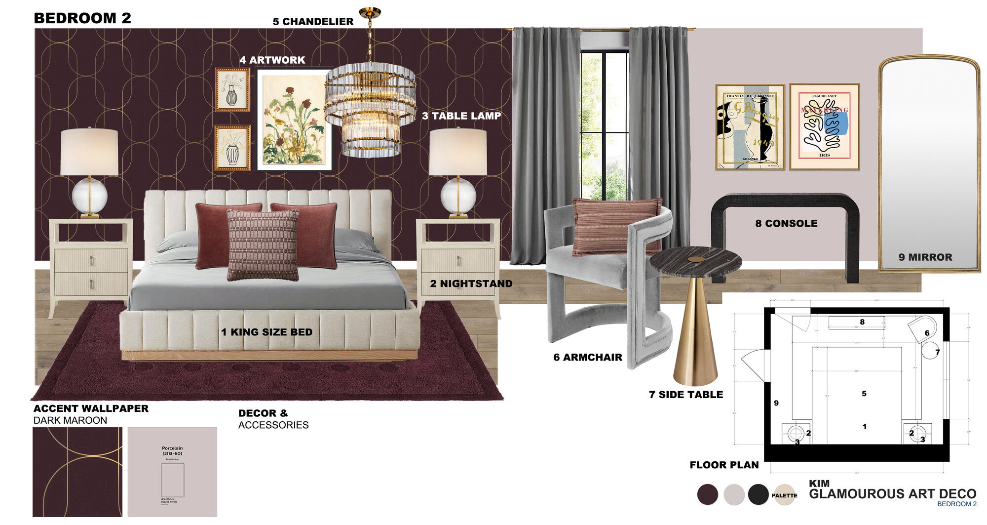 Online Designer Bedroom Interior Design Ideas
