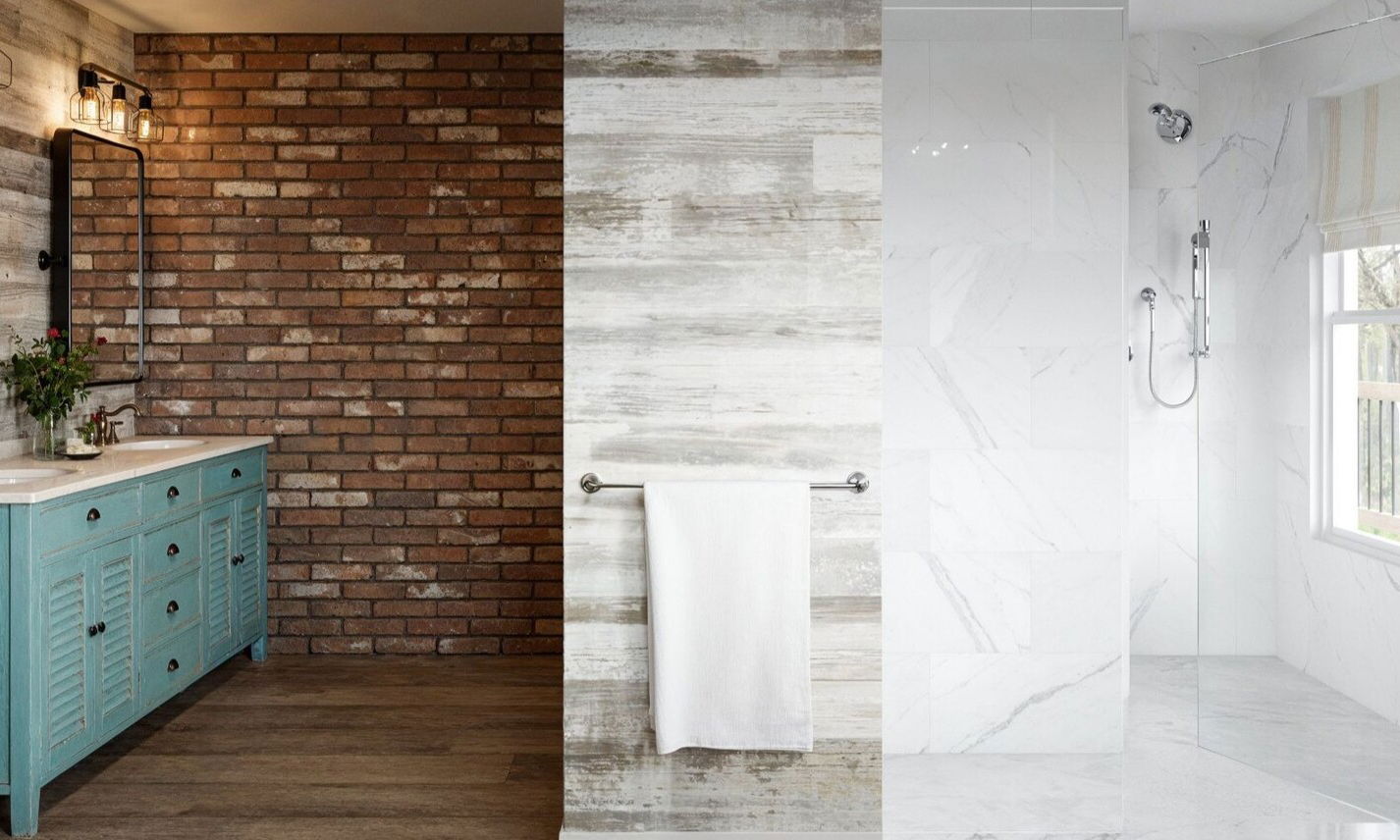 Rustic Home Design With Brick Walls by affordable Knoxville interior designers
