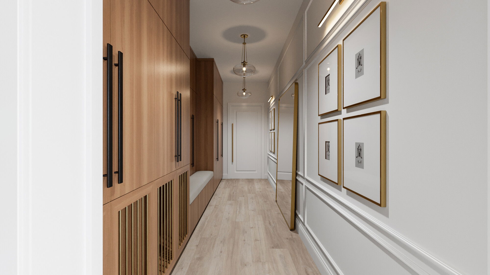 Online Designer Hallway/Entry 3D Model 1