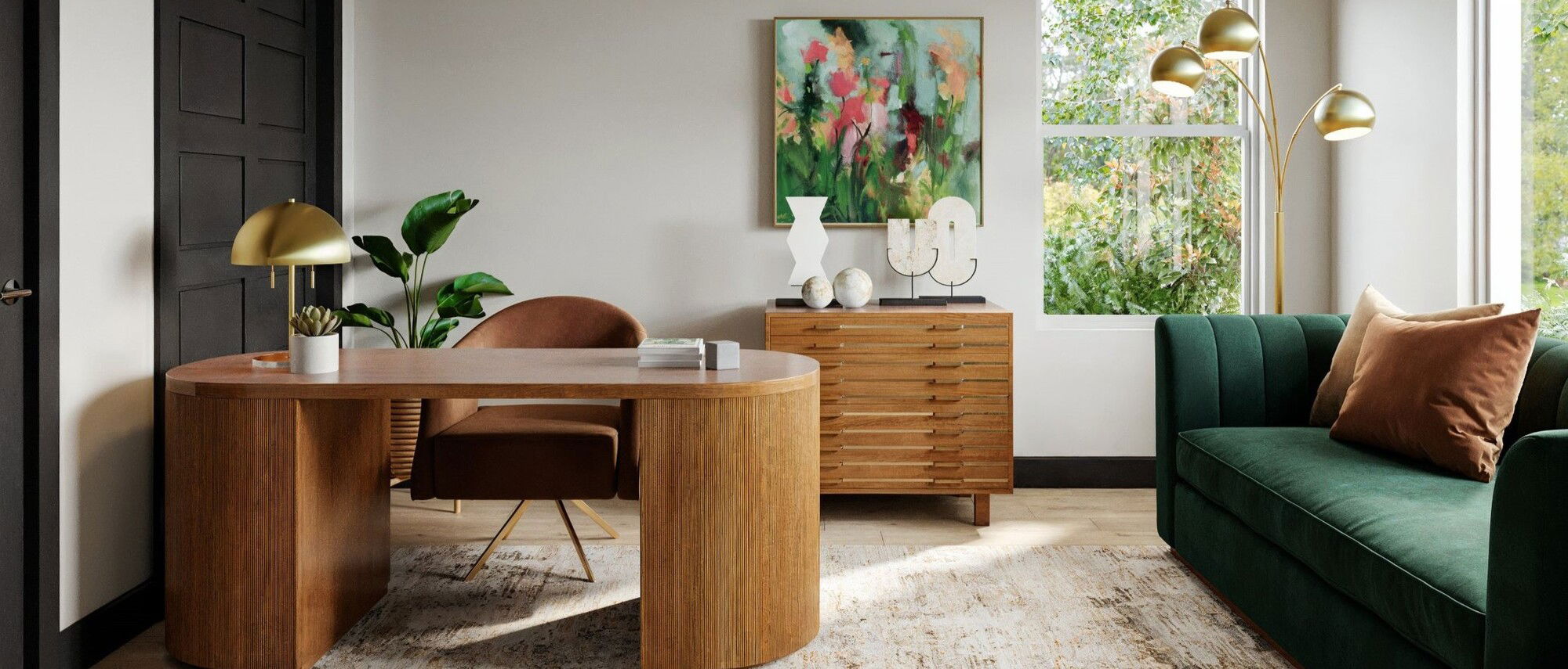 Diseño de interiores creativo y atemporal - Renderización después