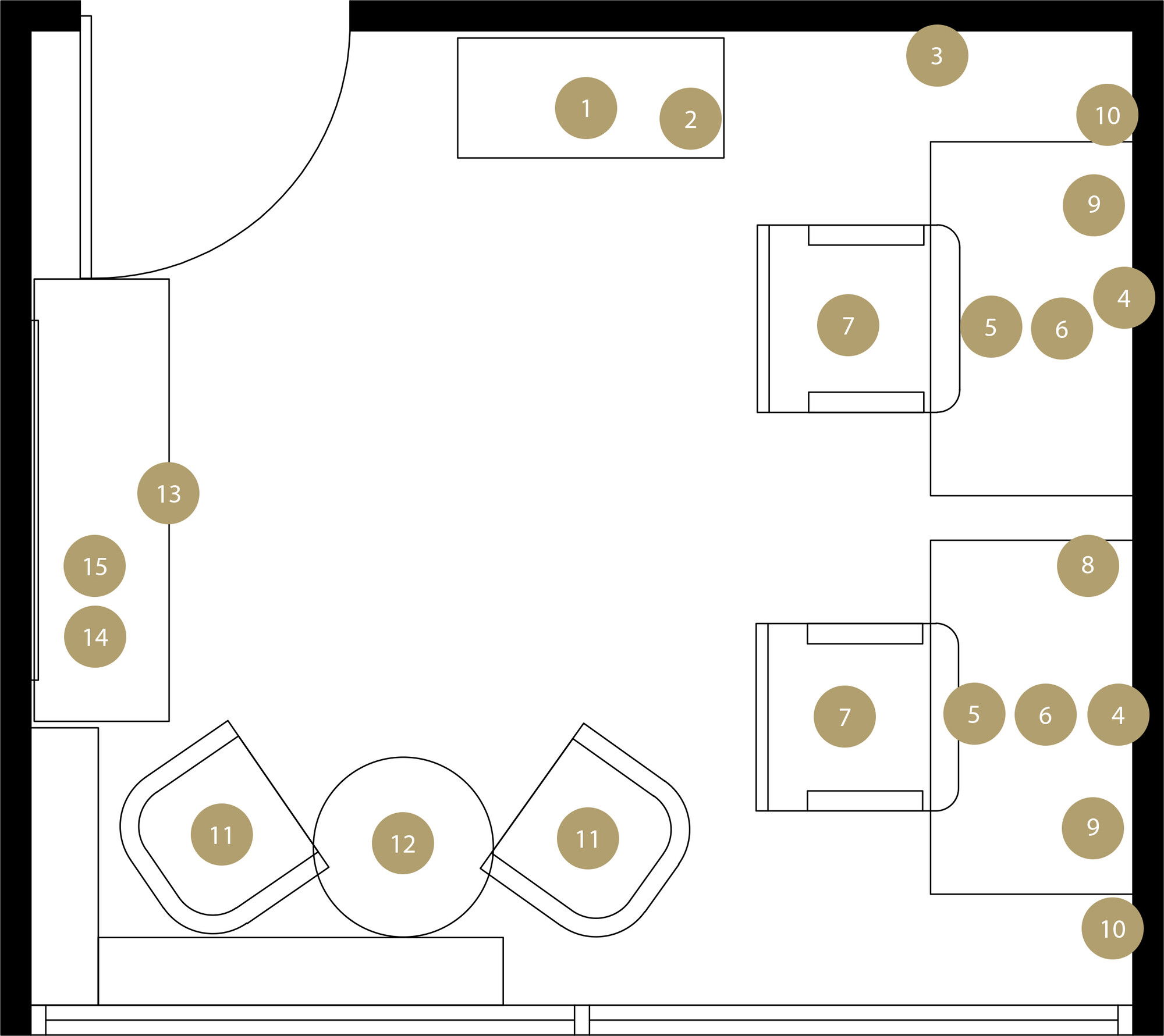Online Designer Business/Office Floorplan