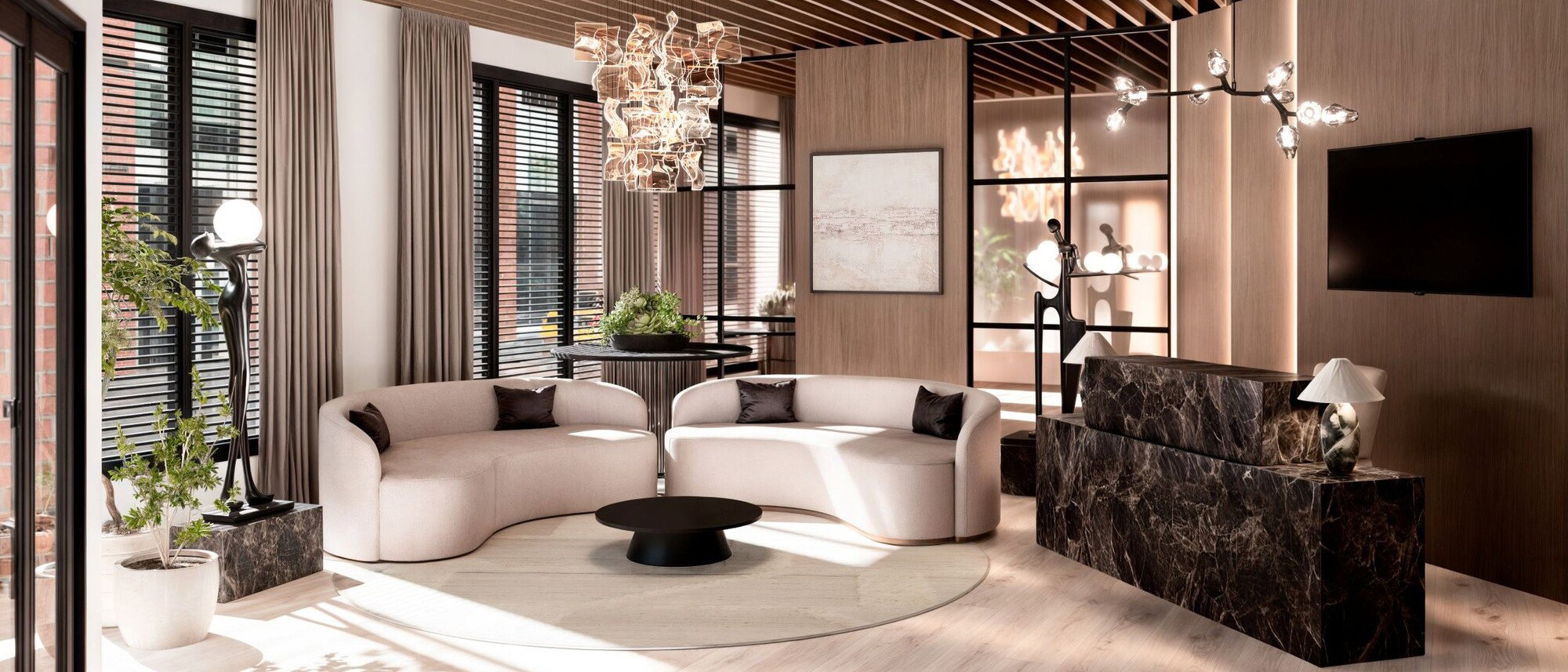 Elegant Sophisticated Software Company Renovation-Kara After Rendering
