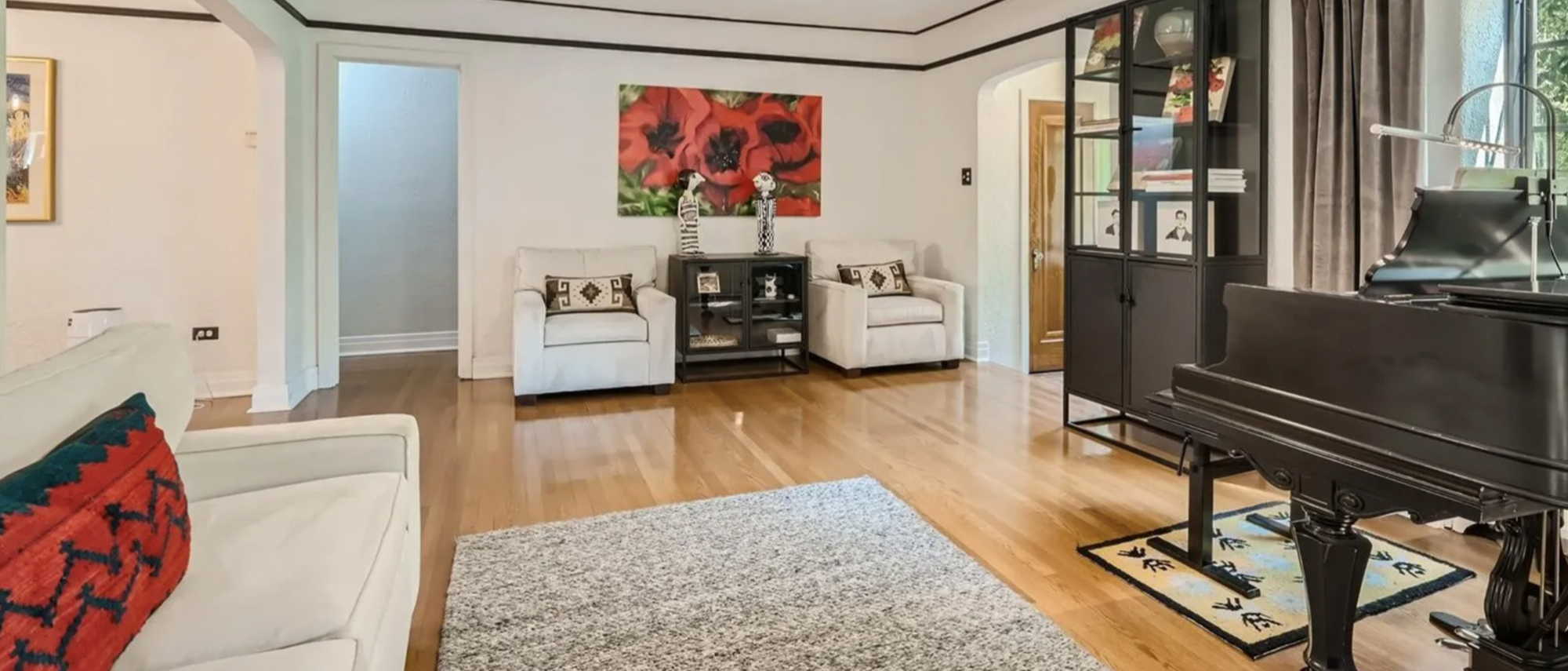 Eclectic Tudor Home Interior Design- Before Photo