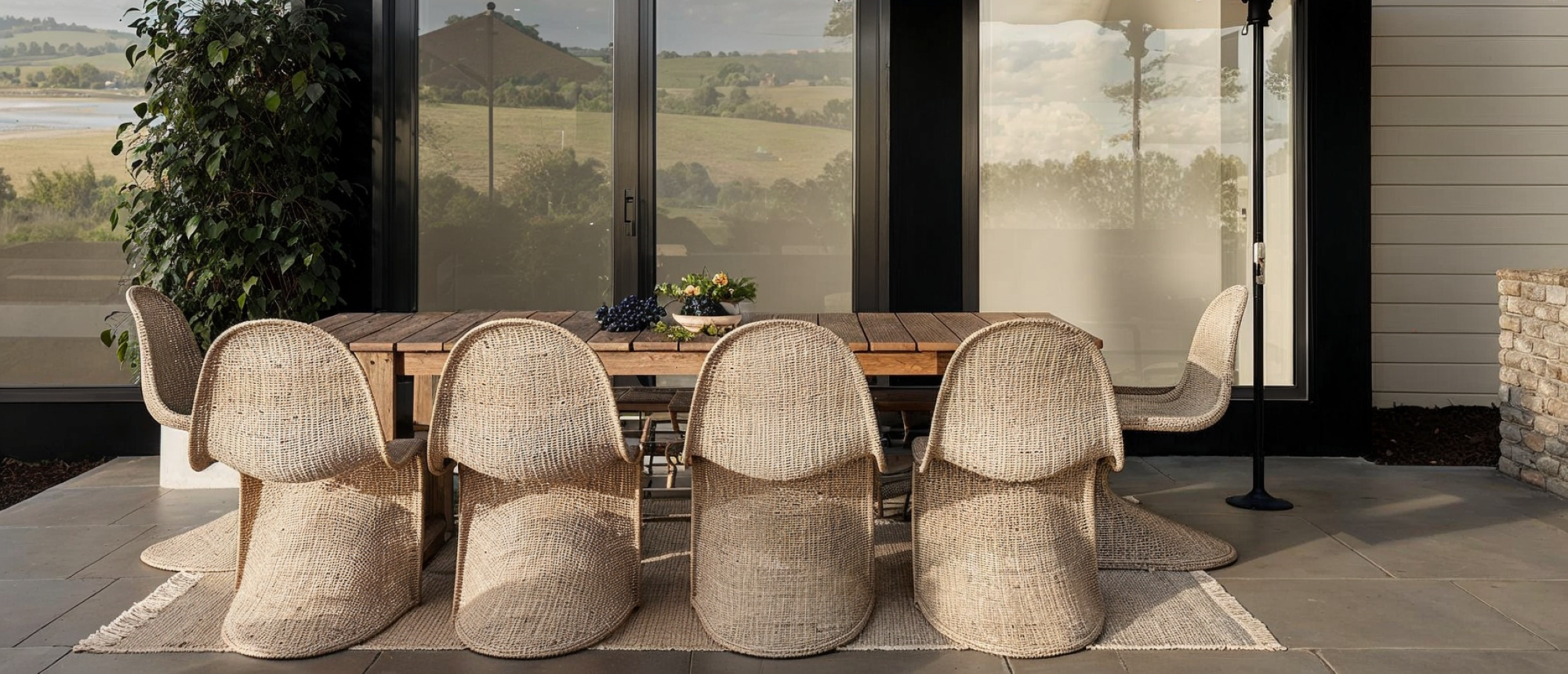 Fresh & Comfortable Patio Design Renovation- After Rendering