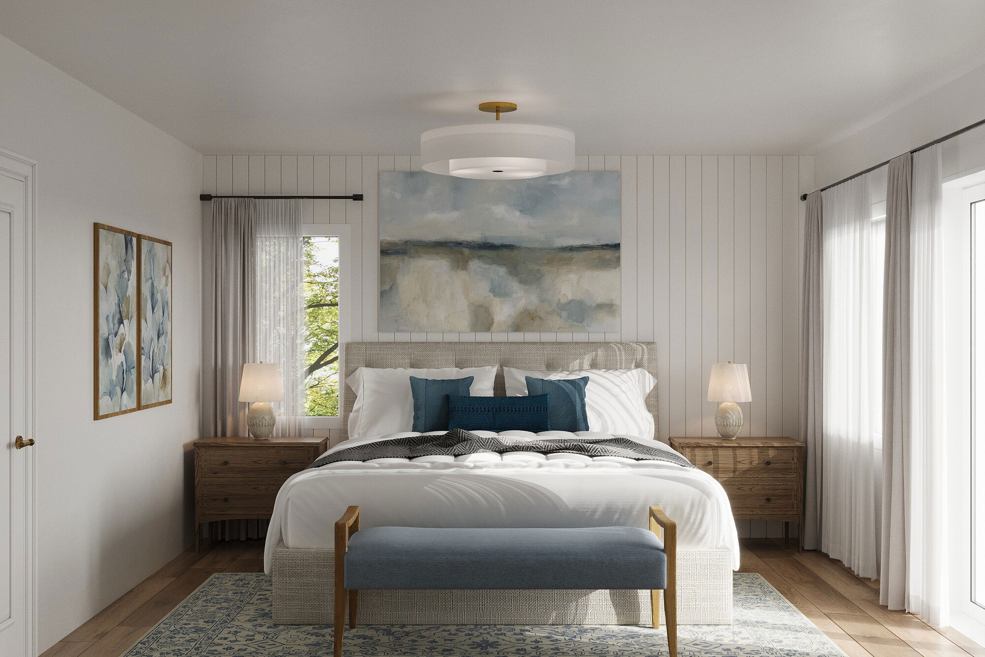 Online Designer Bedroom 3D Model 1