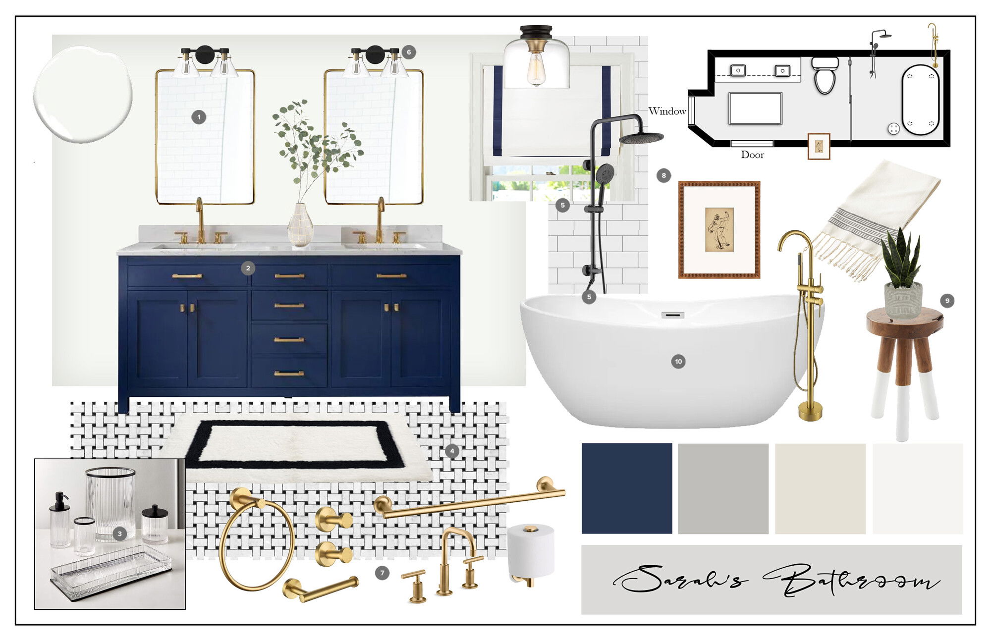 Ideas de Diseño de Interiores para Baños en Línea